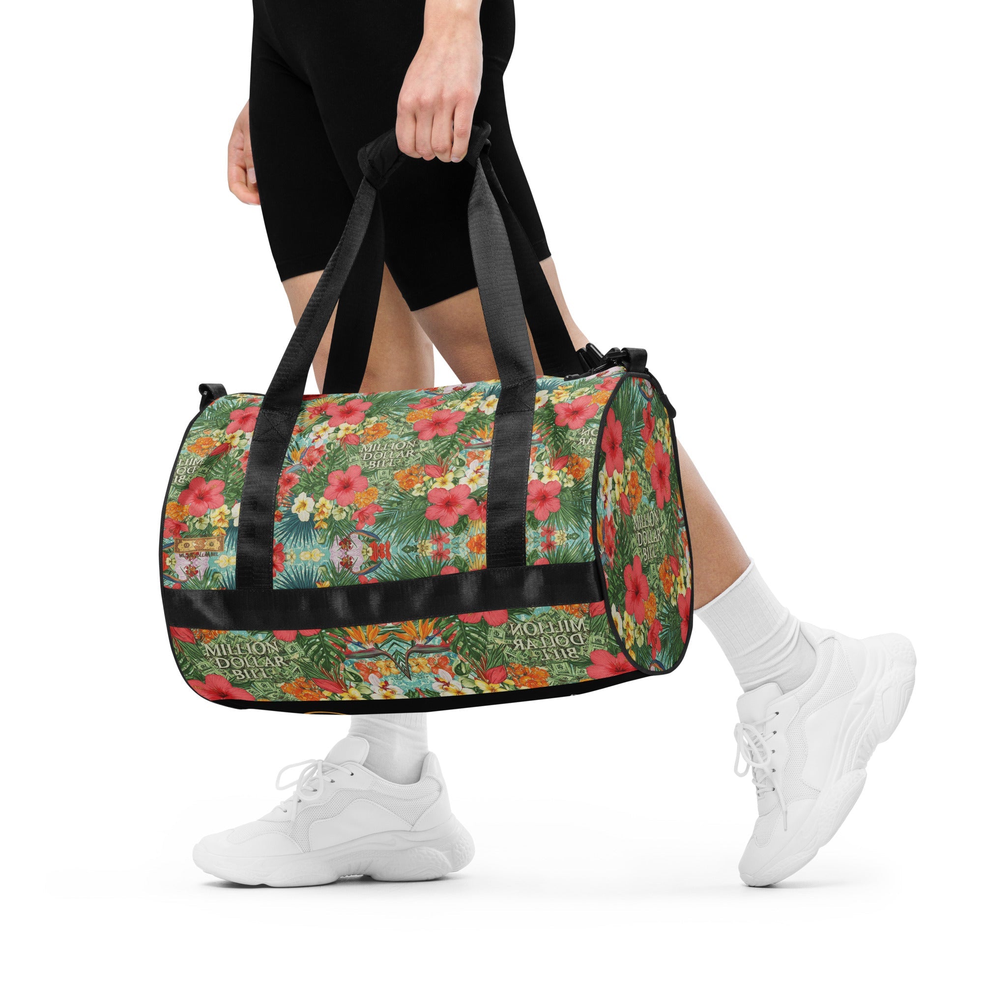 All - over print gym bag - The Million Dollar Bill Co.