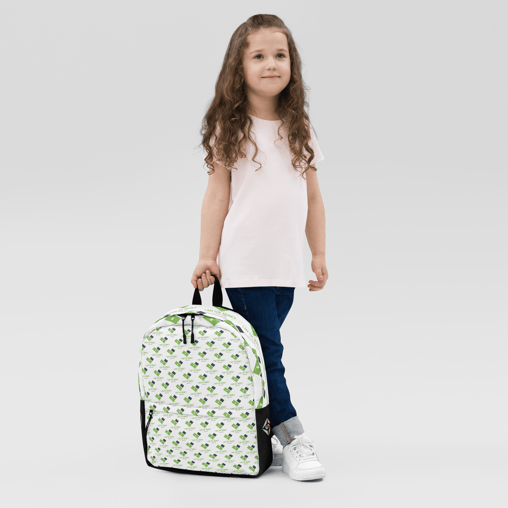 MDB Co. "I AM" THE MONEY UNISEX Backpack - The Million Dollar Bill Co. CUT-SEW