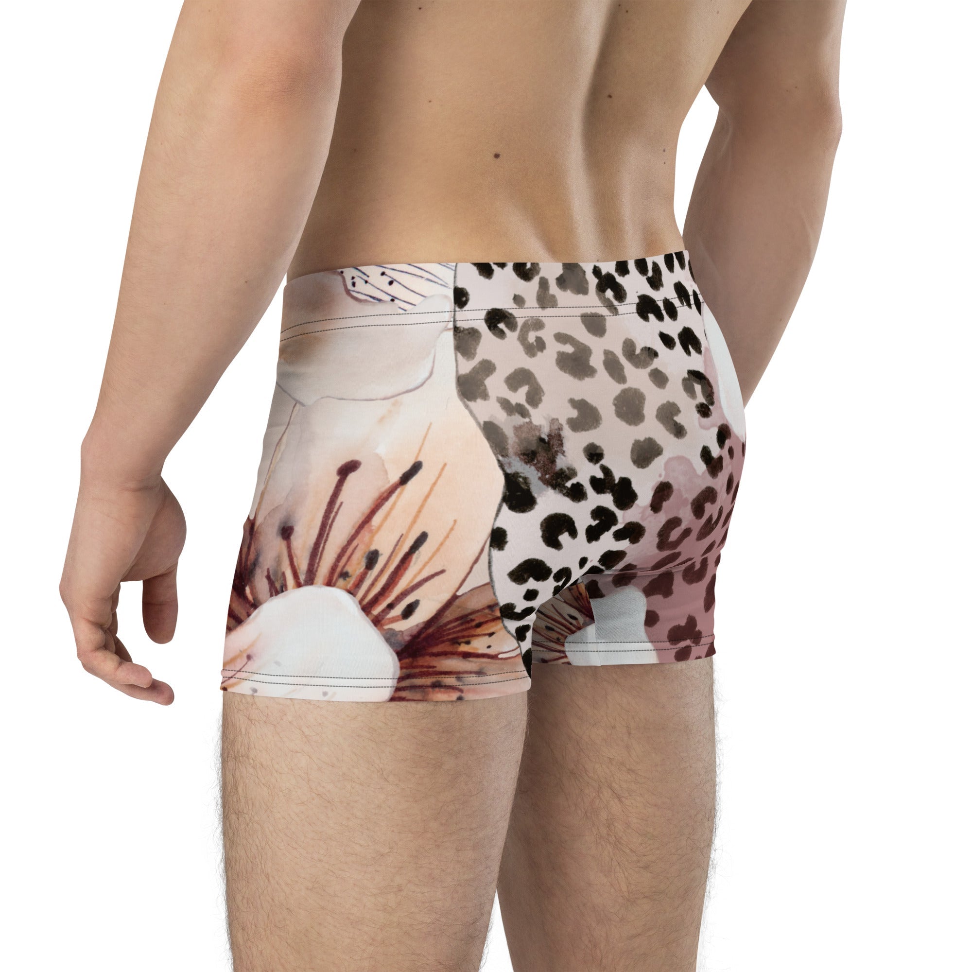 MDB Co. LEOPARD FLORAL Boxer Briefs - The Million Dollar Bill Co.
