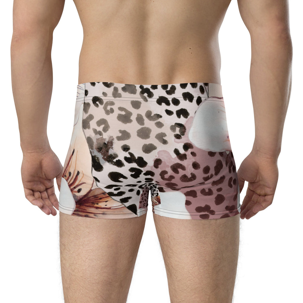 MDB Co. LEOPARD FLORAL Boxer Briefs - The Million Dollar Bill Co.