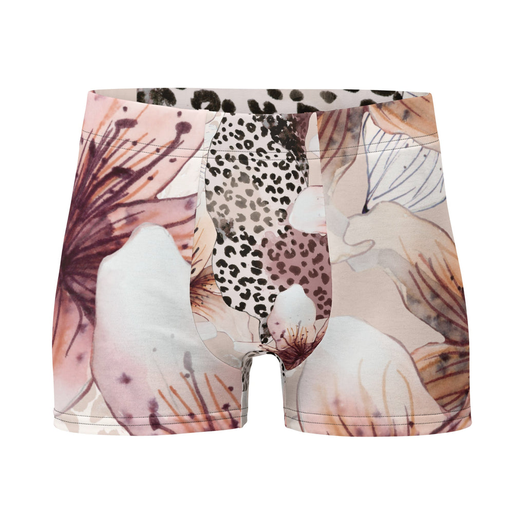 MDB Co. LEOPARD FLORAL Boxer Briefs - The Million Dollar Bill Co.