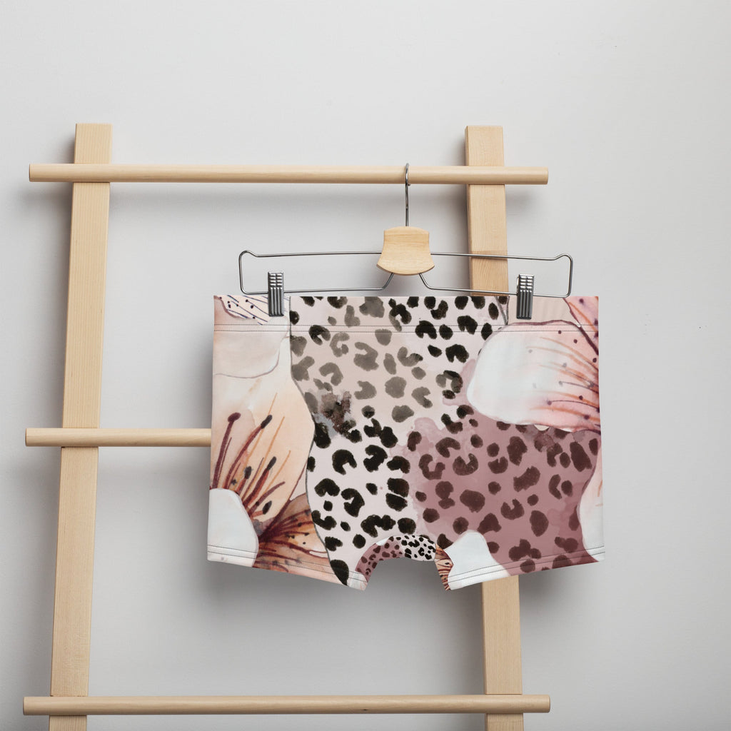 MDB Co. LEOPARD FLORAL Boxer Briefs - The Million Dollar Bill Co.