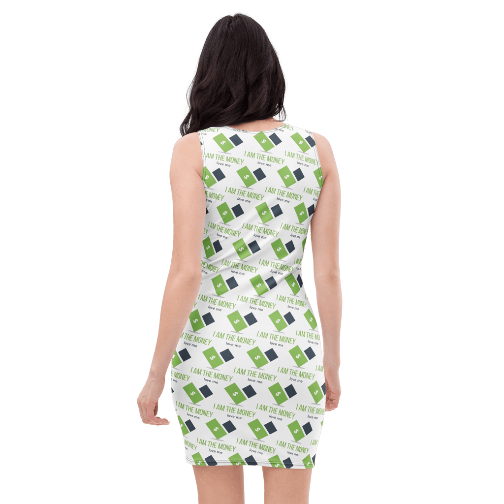 MDB Co. "I AM" THE MONEY Bodycon dress - The Million Dollar Bill Co. CUT-SEW