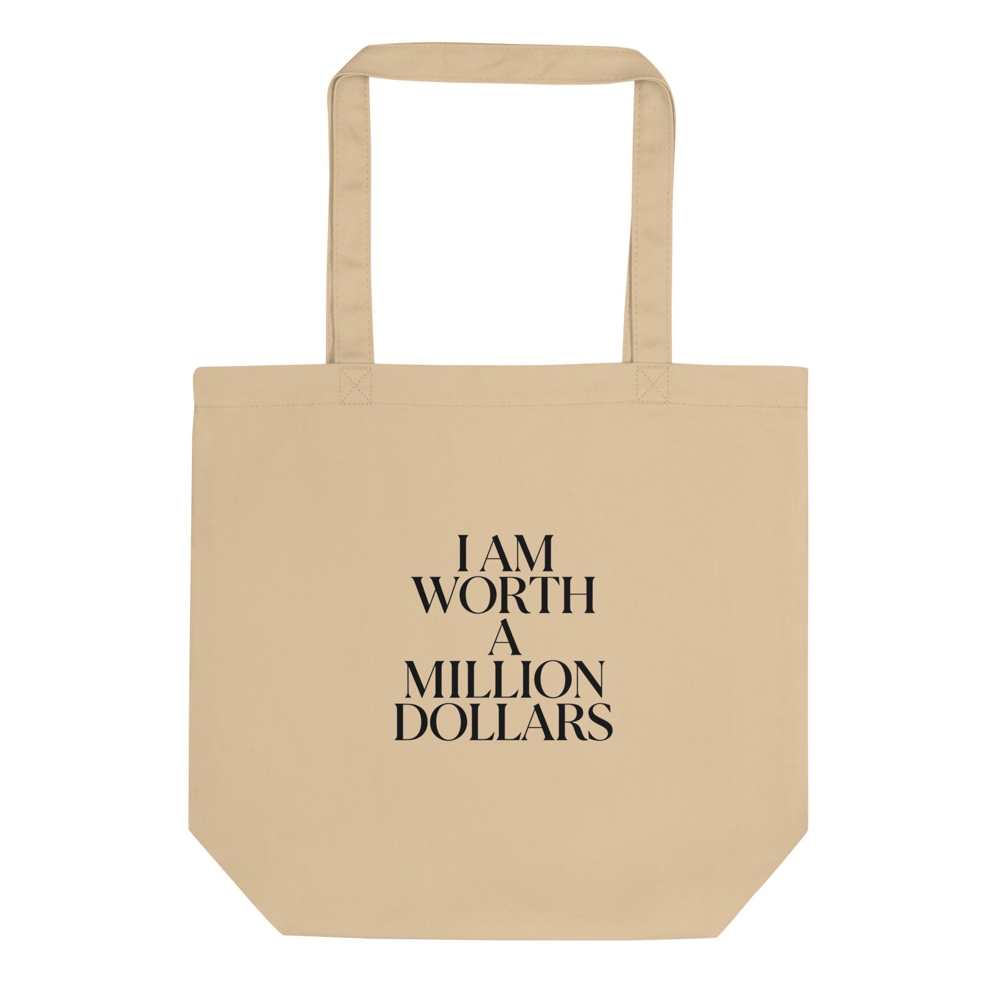 MDB Co. "I AM" WORTH TOTE Bag - The Million Dollar Bill Co.