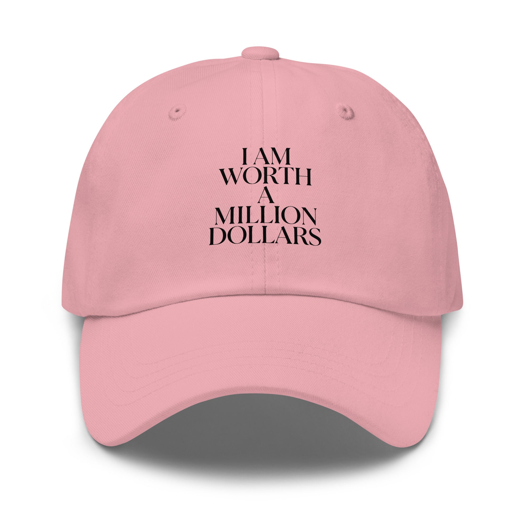 KNOW YOUR WORTH hat - The Million Dollar Bill Co.