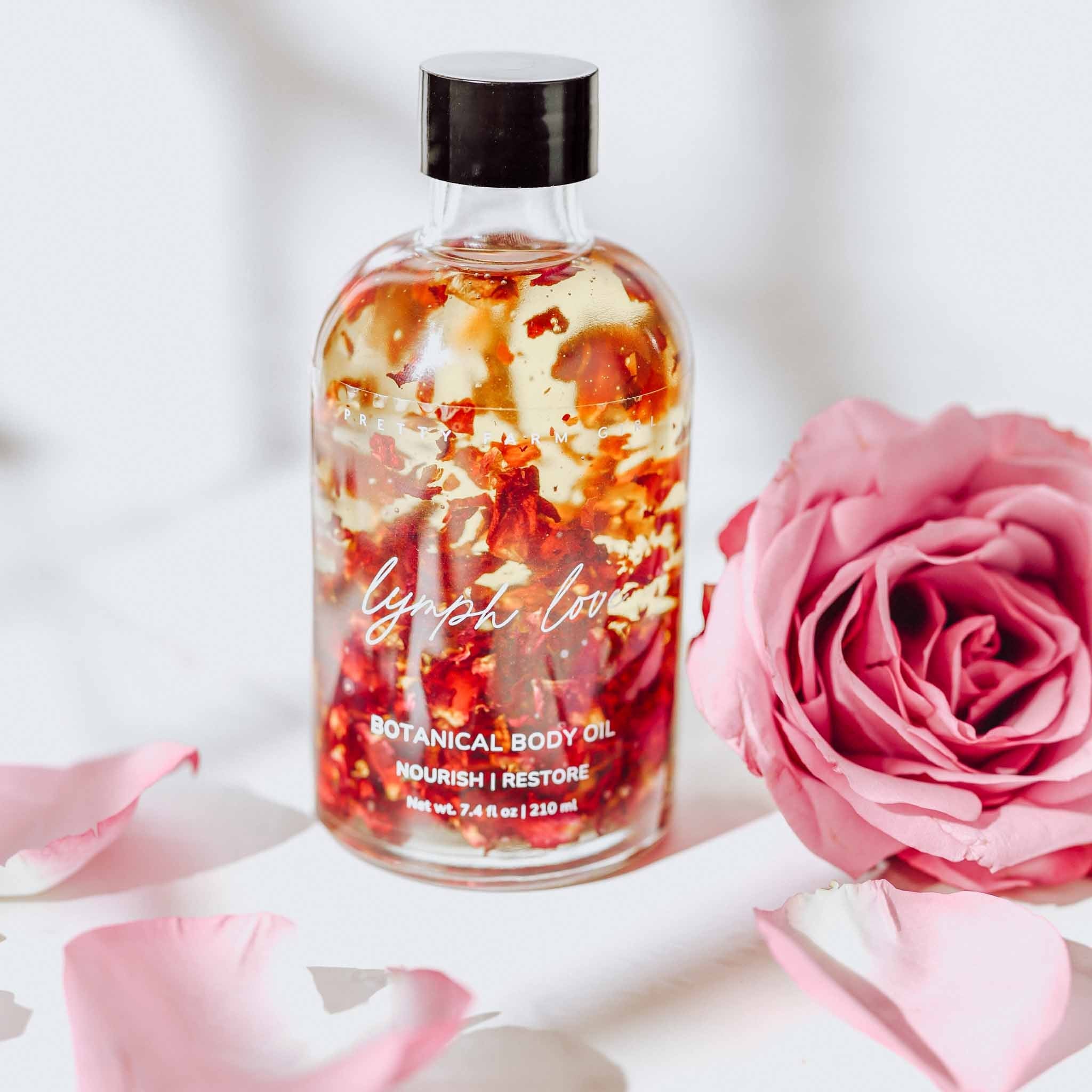 MDB Co. Lymph Love Natural Body Oil - Best for Lymphatic Massages - The Million Dollar Bill Co. Health & Beauty