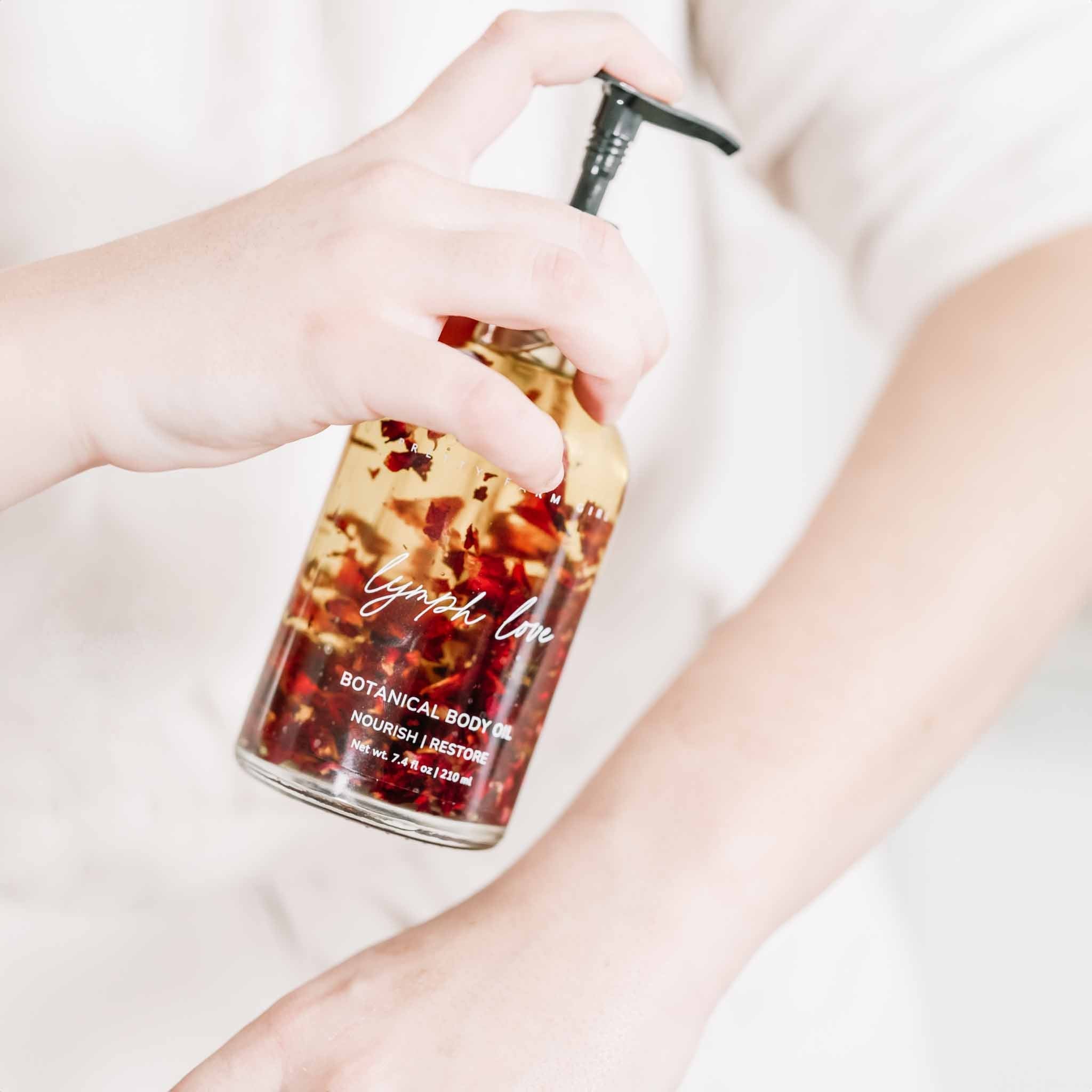 MDB Co. Lymph Love Natural Body Oil - Best for Lymphatic Massages - The Million Dollar Bill Co. Health & Beauty