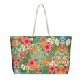 MDB Co. FLORAL BILLS ALL - OVER - sized weekender bag - The Million Dollar Bill Co.