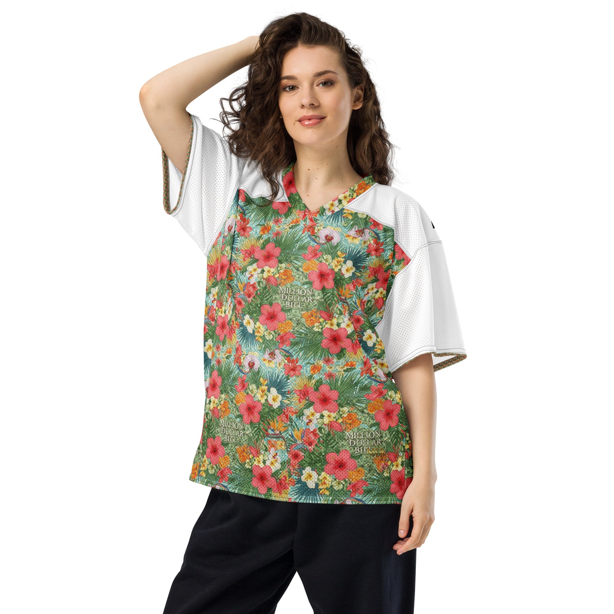 MDB Co. FLORAL BILLS American football jersey - The Million Dollar Bill Co.