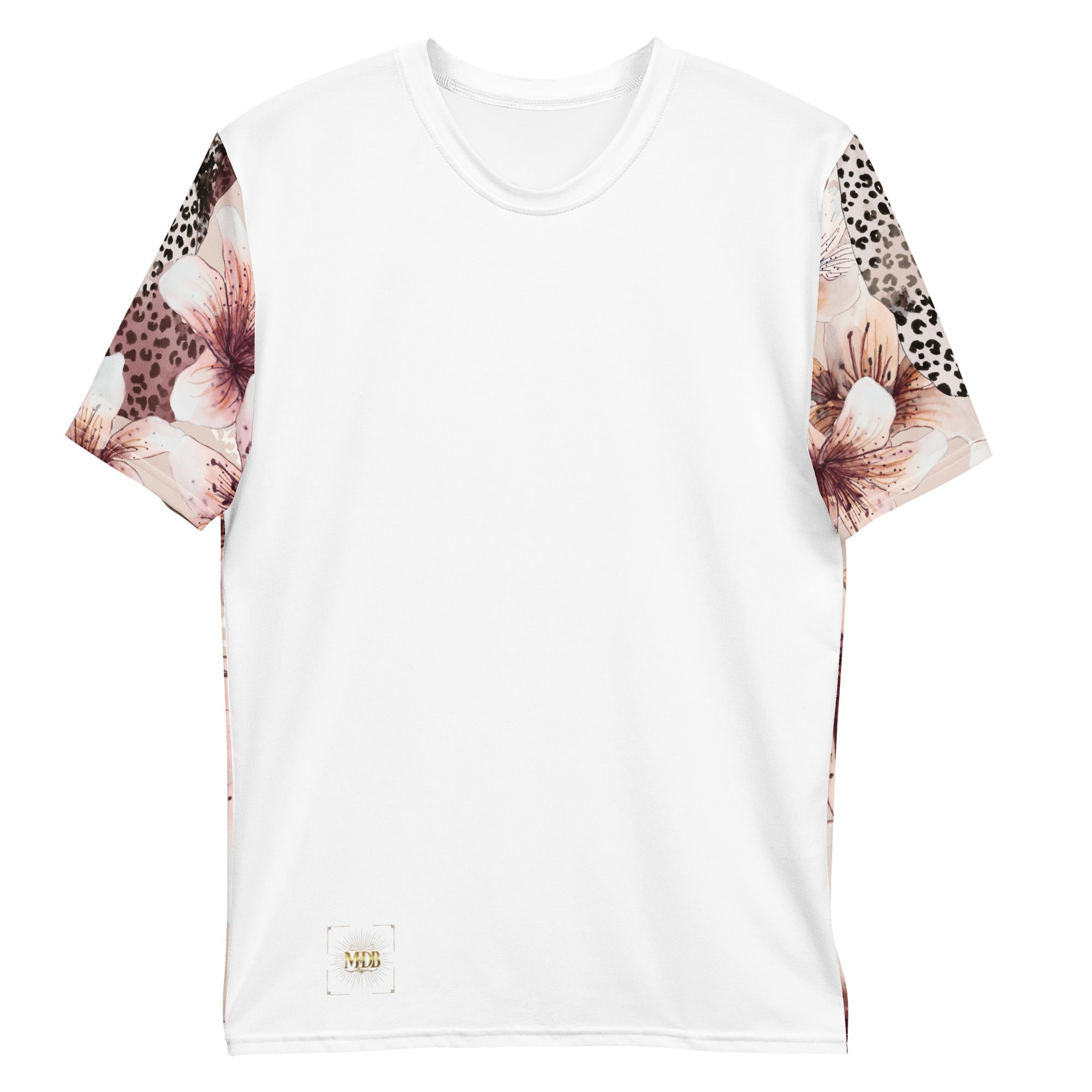 MDB Co. LEOPARD FLORAL HALF ALL-OVER MEN'S HEAVY TEE - The Million Dollar Bill Co. 9