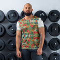 MDB Co. FLORAL BILLS Men's athletic t-shirt - The Million Dollar Bill Co.