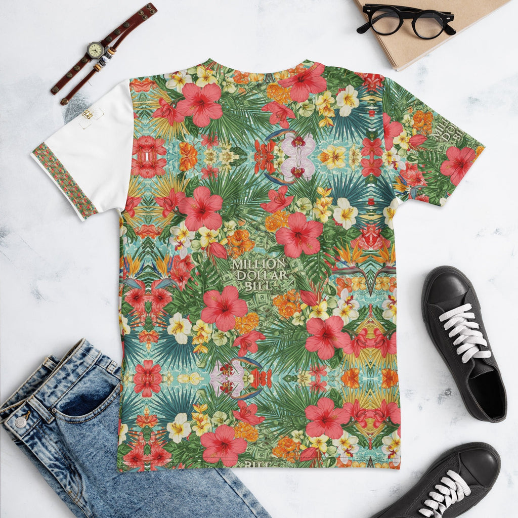 MDB Co. FLORAL BILLS Women's T-shirt - The Million Dollar Bill Co.