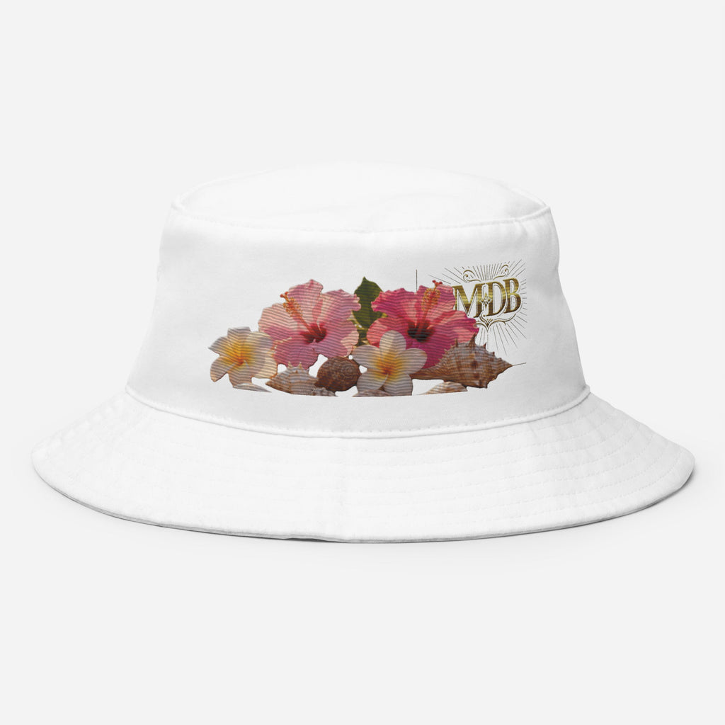 MDB Co. Unisex FLORAL Bucket Hat - The Million Dollar Bill Co. EMBROIDERY