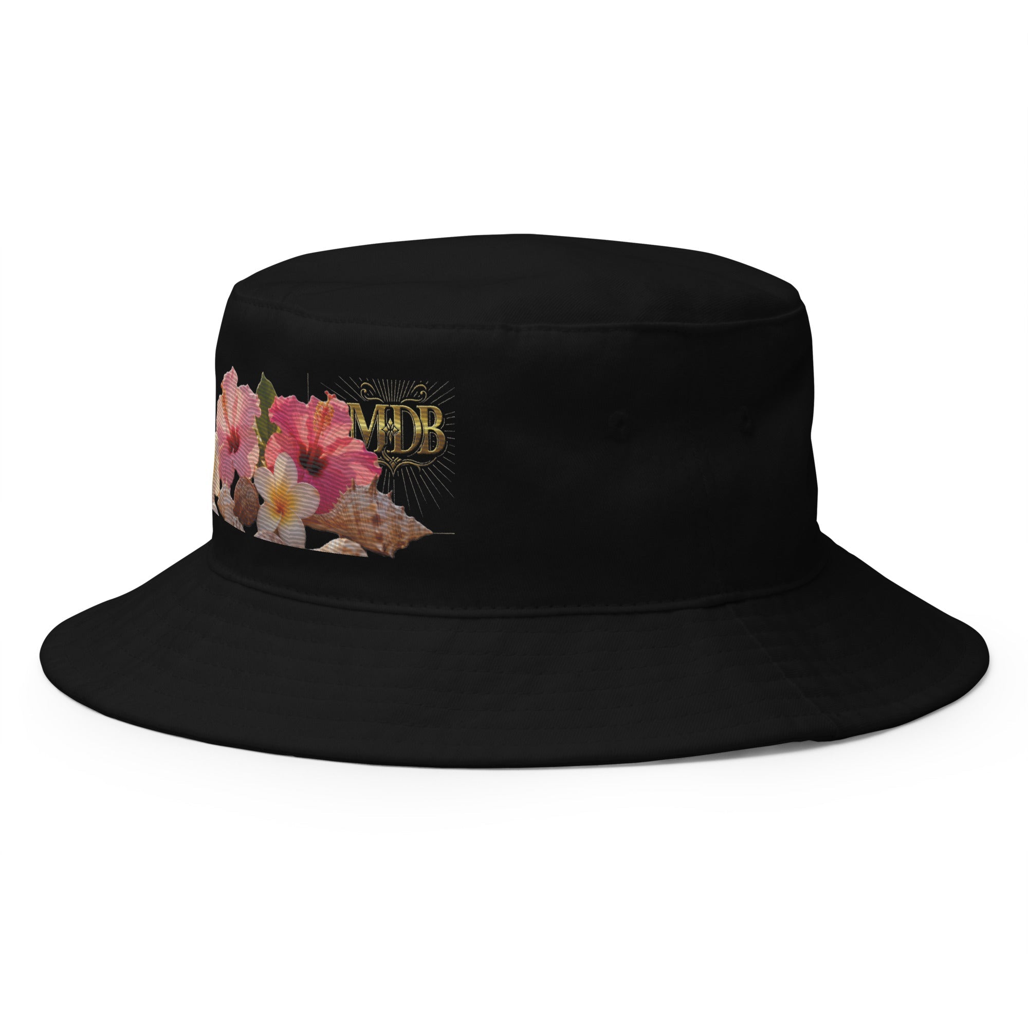 MDB Co. Unisex FLORAL Bucket Hat - The Million Dollar Bill Co. EMBROIDERY
