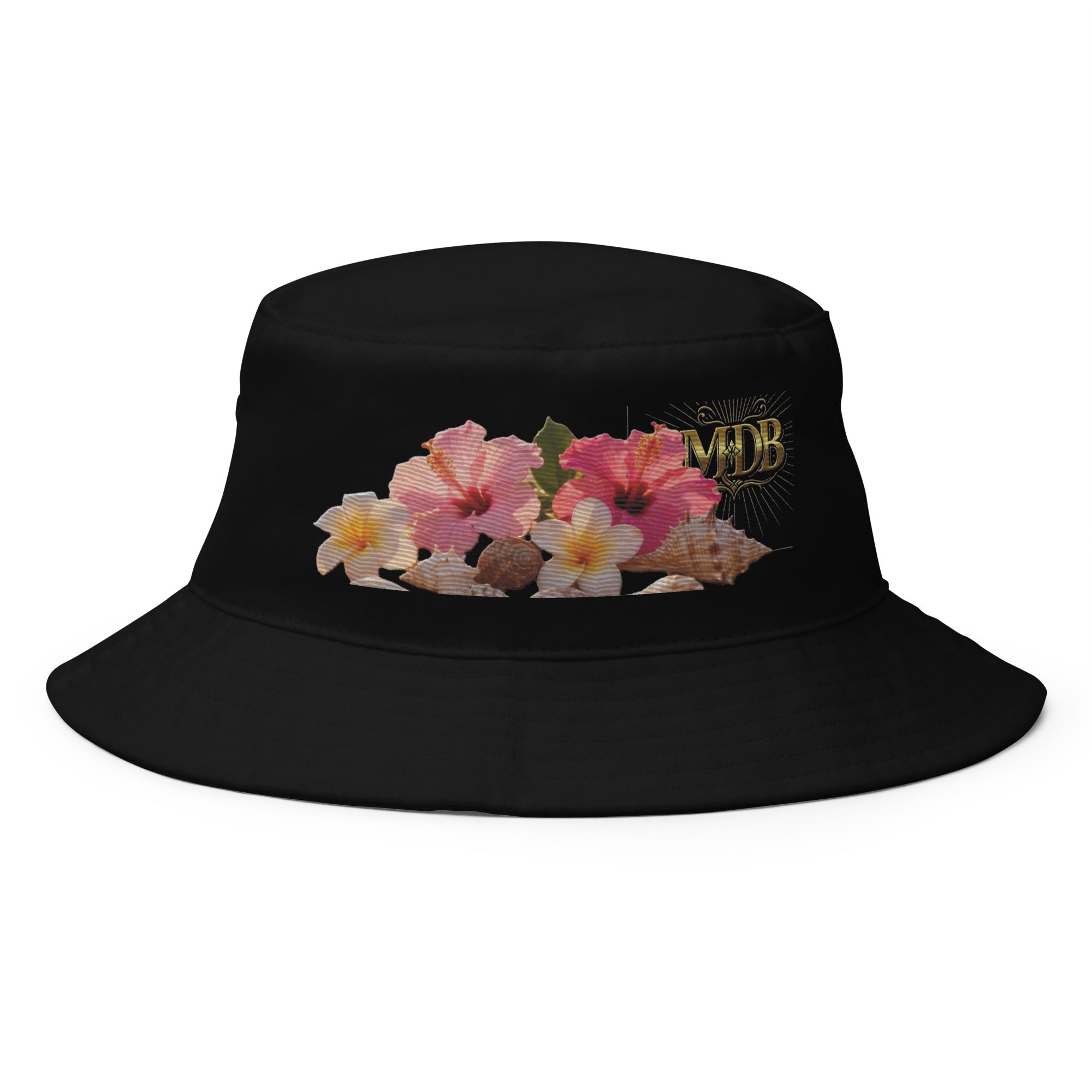 MDB Co. Unisex FLORAL Bucket Hat - The Million Dollar Bill Co. EMBROIDERY