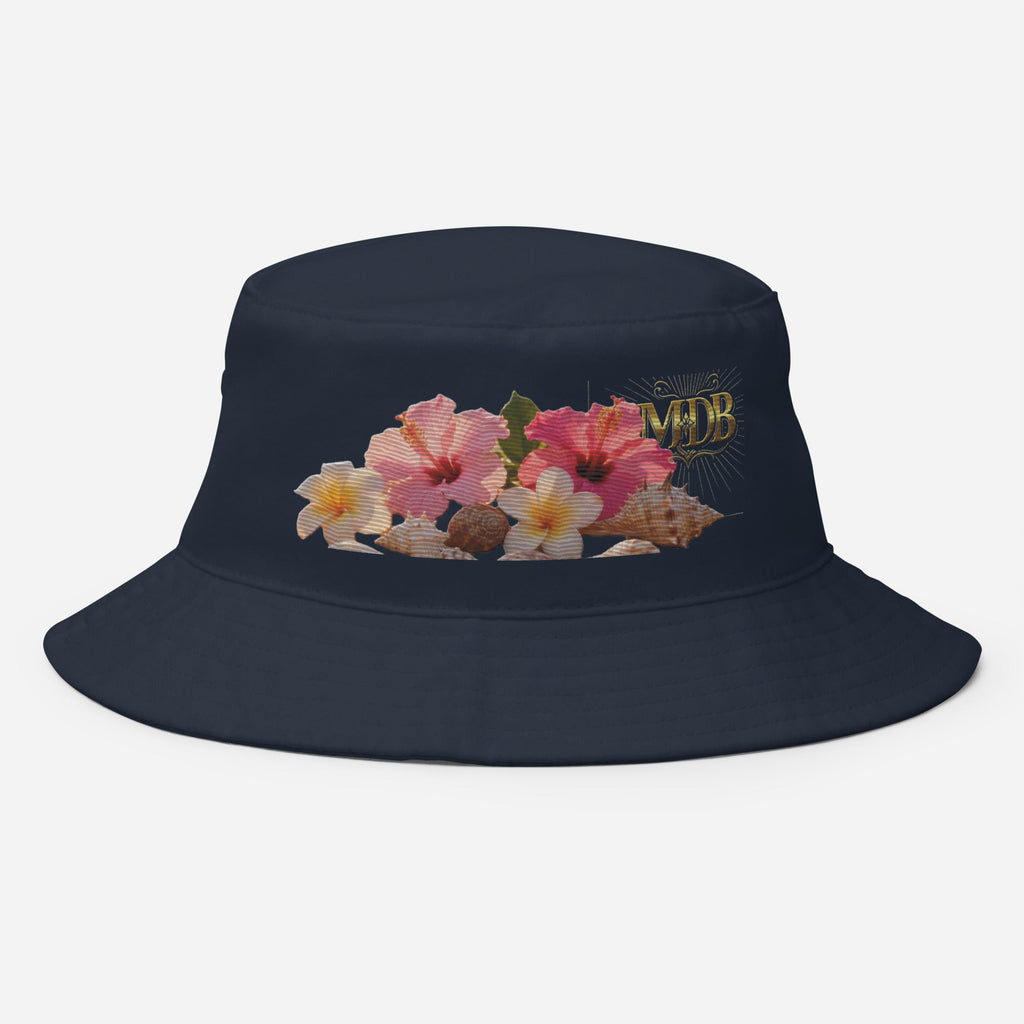 MDB Co. Unisex FLORAL Bucket Hat - The Million Dollar Bill Co. EMBROIDERY
