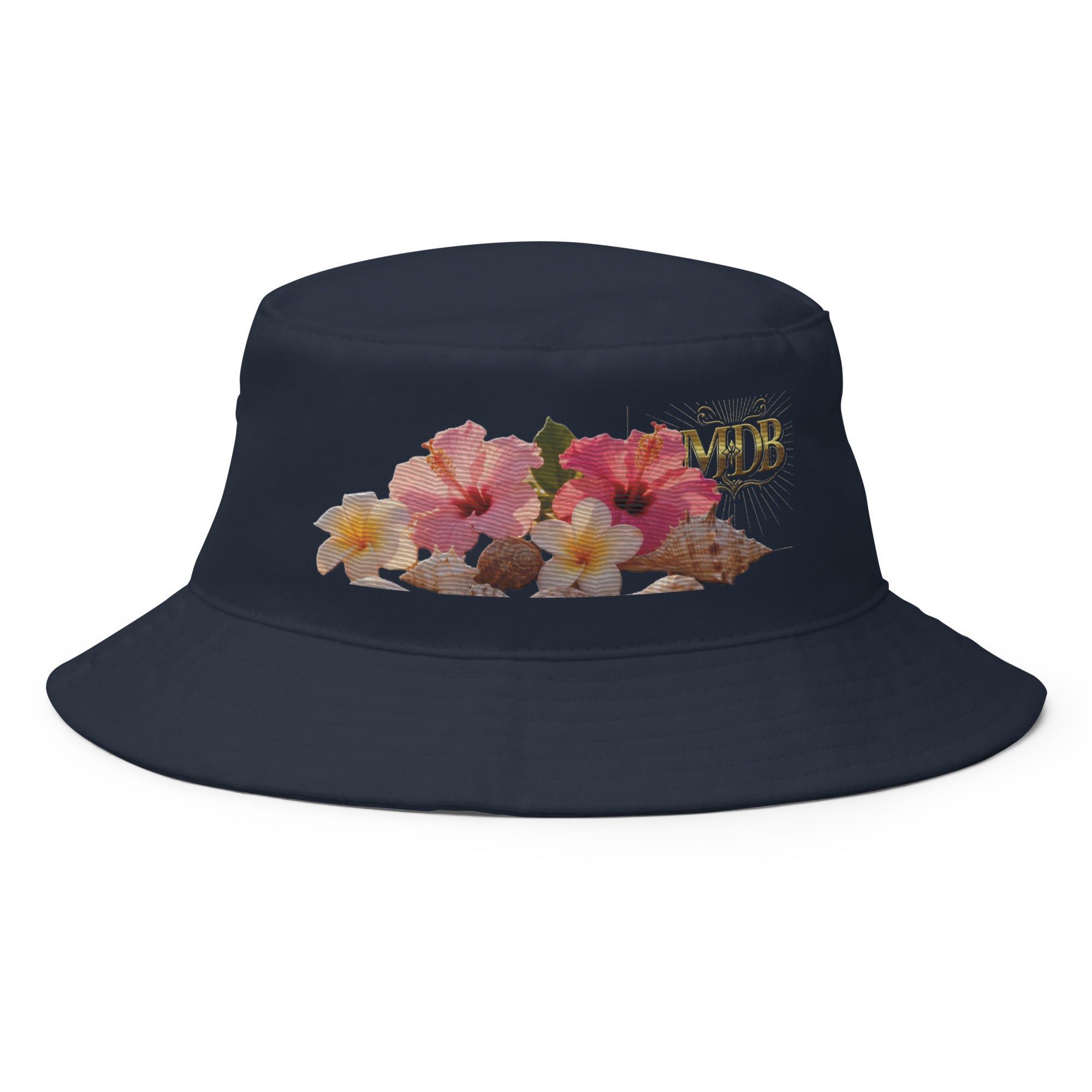 MDB Co. Unisex FLORAL Bucket Hat - The Million Dollar Bill Co. EMBROIDERY