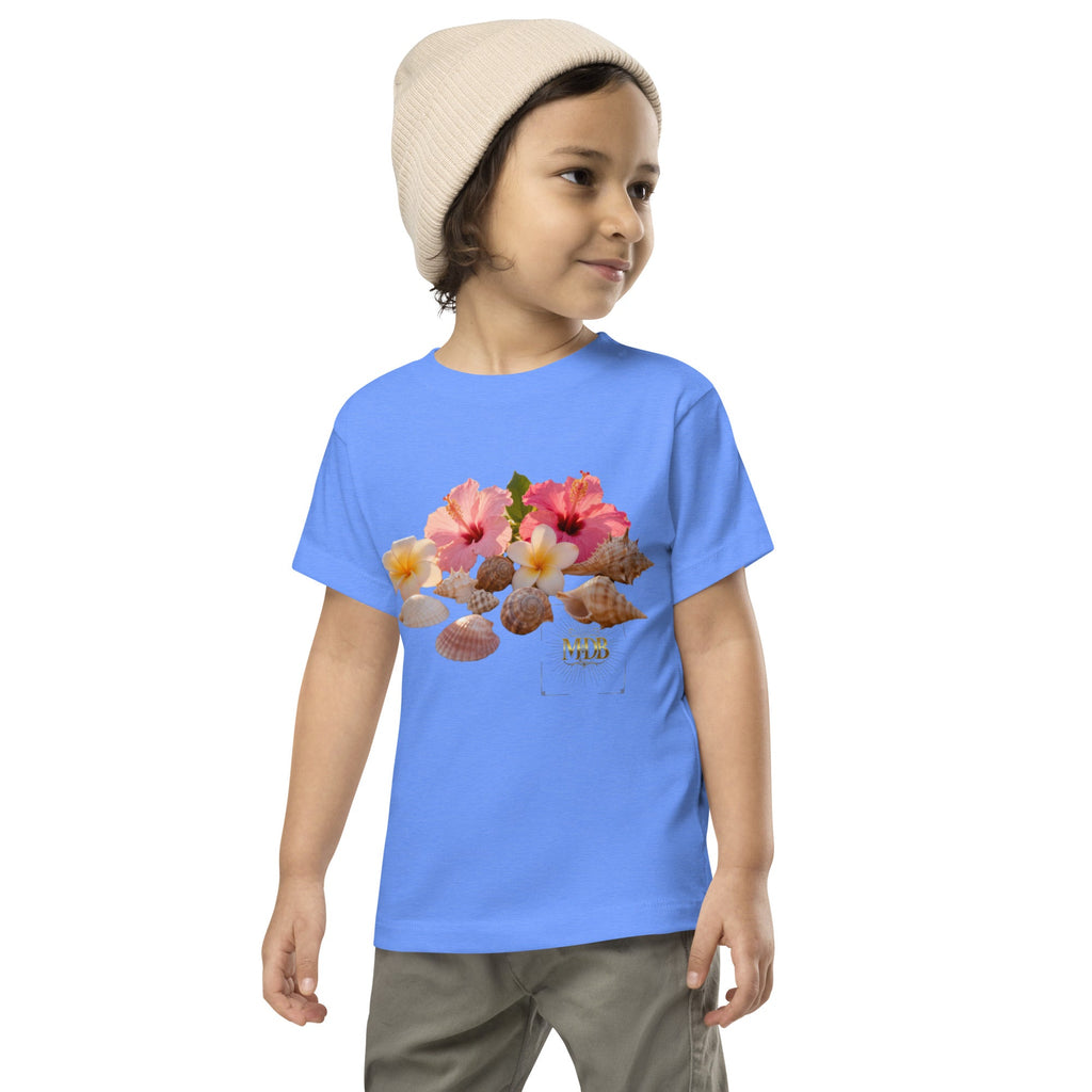 MDB Co. FLORAL Toddler Short Sleeve Tee - The Million Dollar Bill Co.