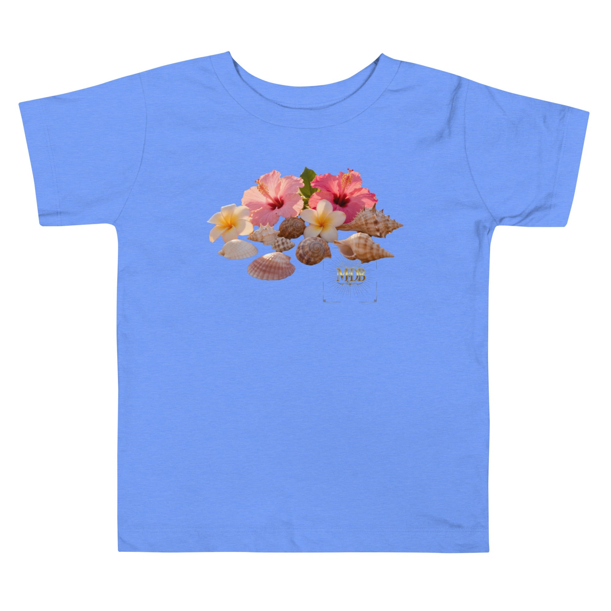 MDB Co. FLORAL Toddler Short Sleeve Tee - The Million Dollar Bill Co.