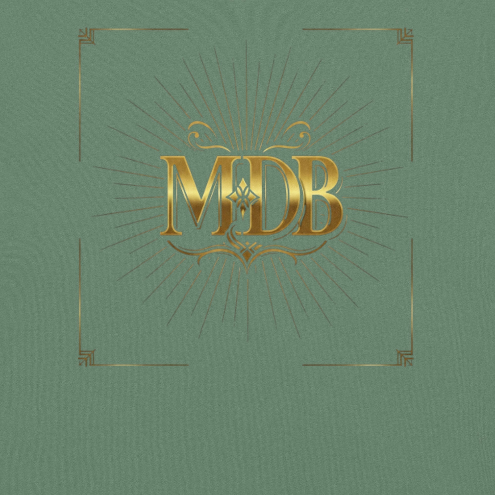 MDB Co. FLORAL Unisex garment - dyed heavyweight t-shirt - The Million Dollar Bill Co.