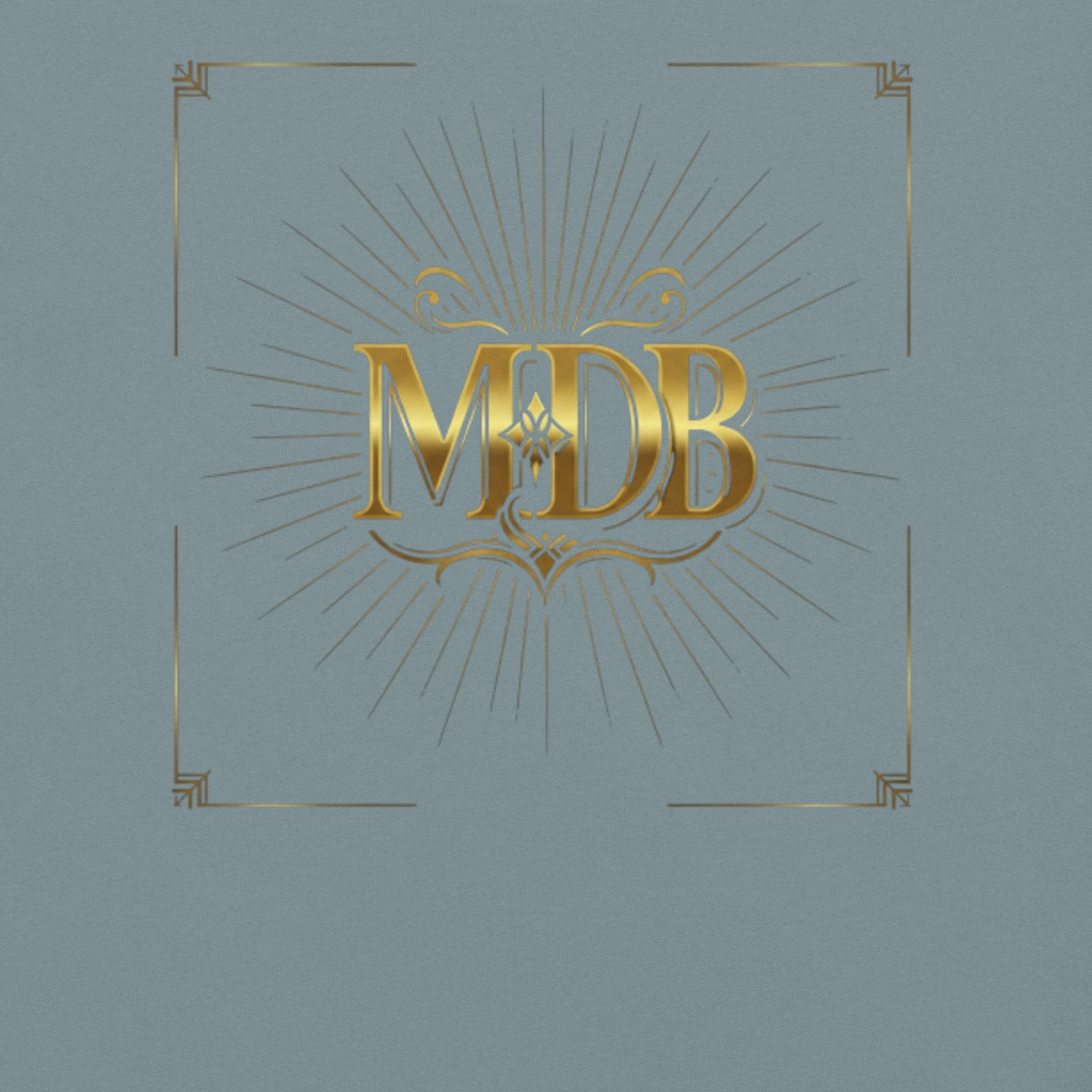 MDB Co. FLORAL Unisex garment - dyed heavyweight t-shirt - The Million Dollar Bill Co.