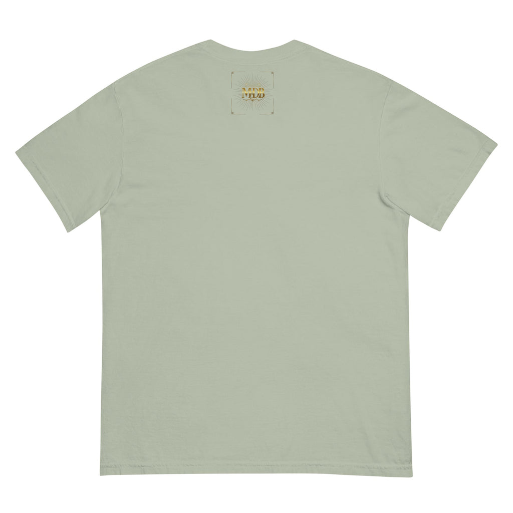 MDB Co. FLORAL Unisex garment - dyed heavyweight t-shirt - The Million Dollar Bill Co.