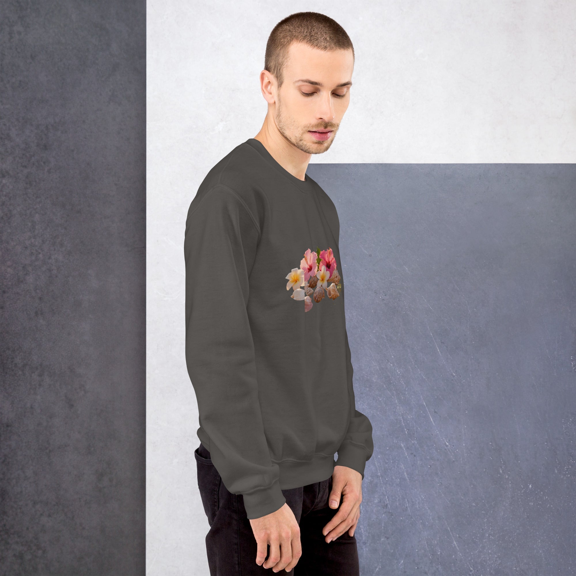 MDB Co. FLORAL Unisex Sweatshirt - The Million Dollar Bill Co.