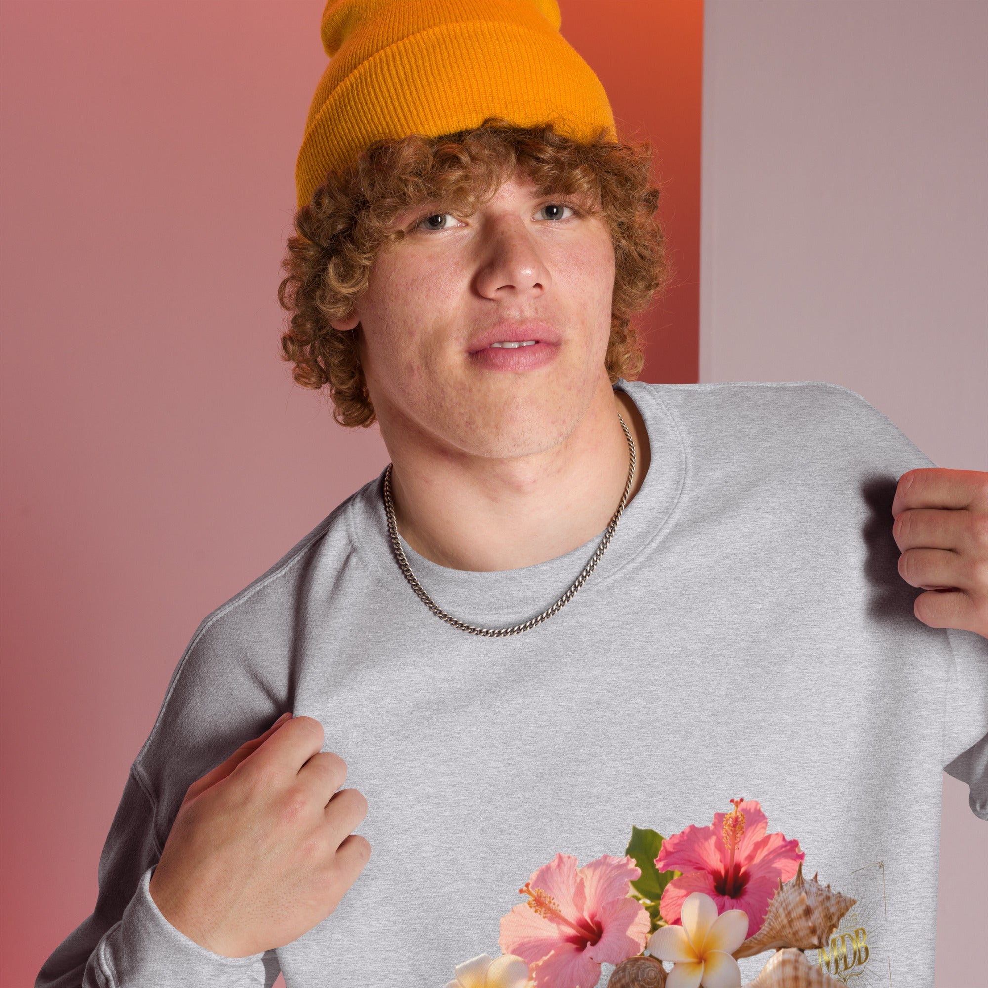MDB Co. FLORAL Unisex Sweatshirt - The Million Dollar Bill Co.