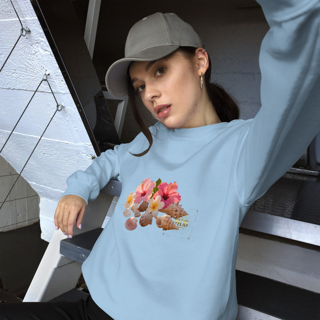 MDB Co. FLORAL Unisex Sweatshirt - The Million Dollar Bill Co.