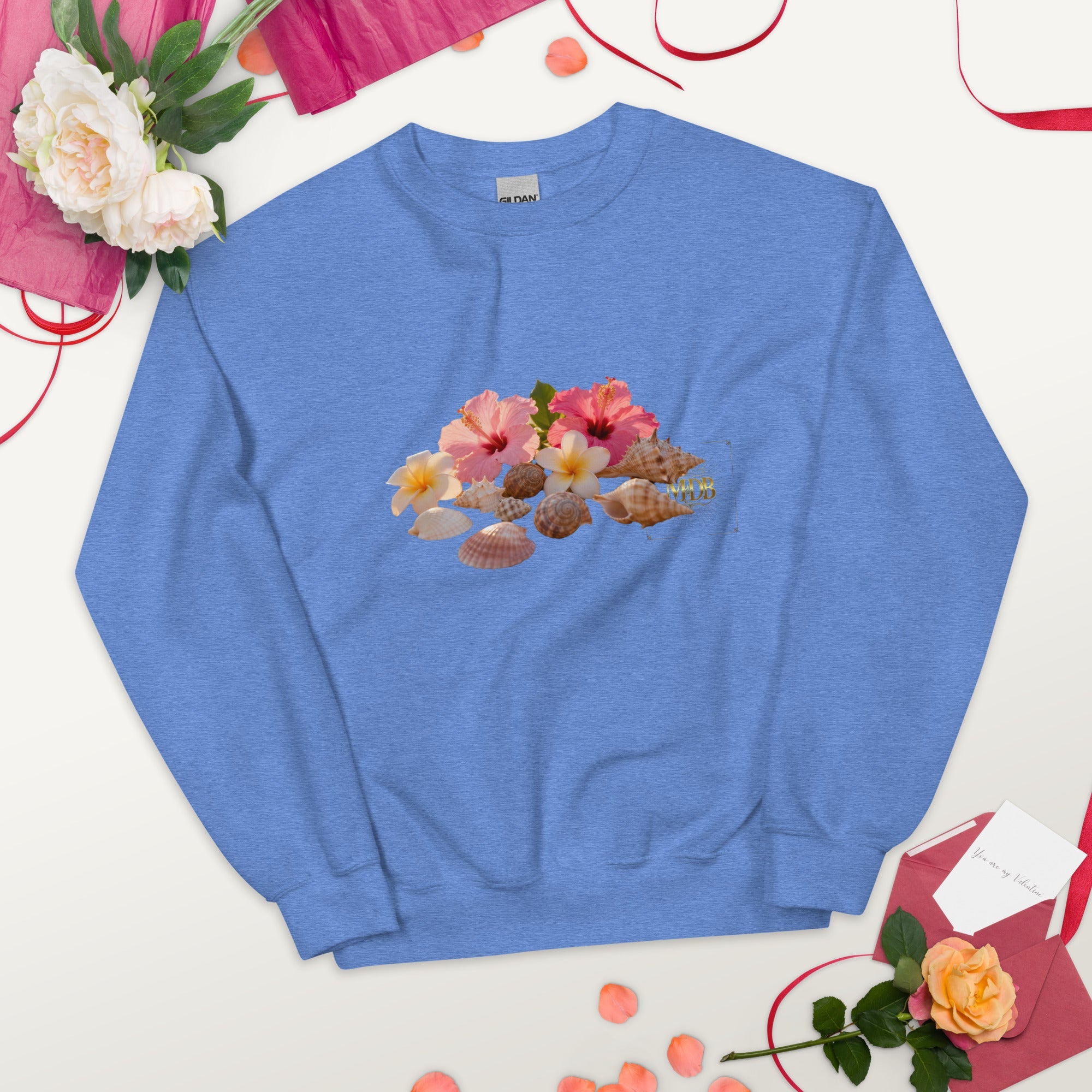 MDB Co. FLORAL Unisex Sweatshirt - The Million Dollar Bill Co.