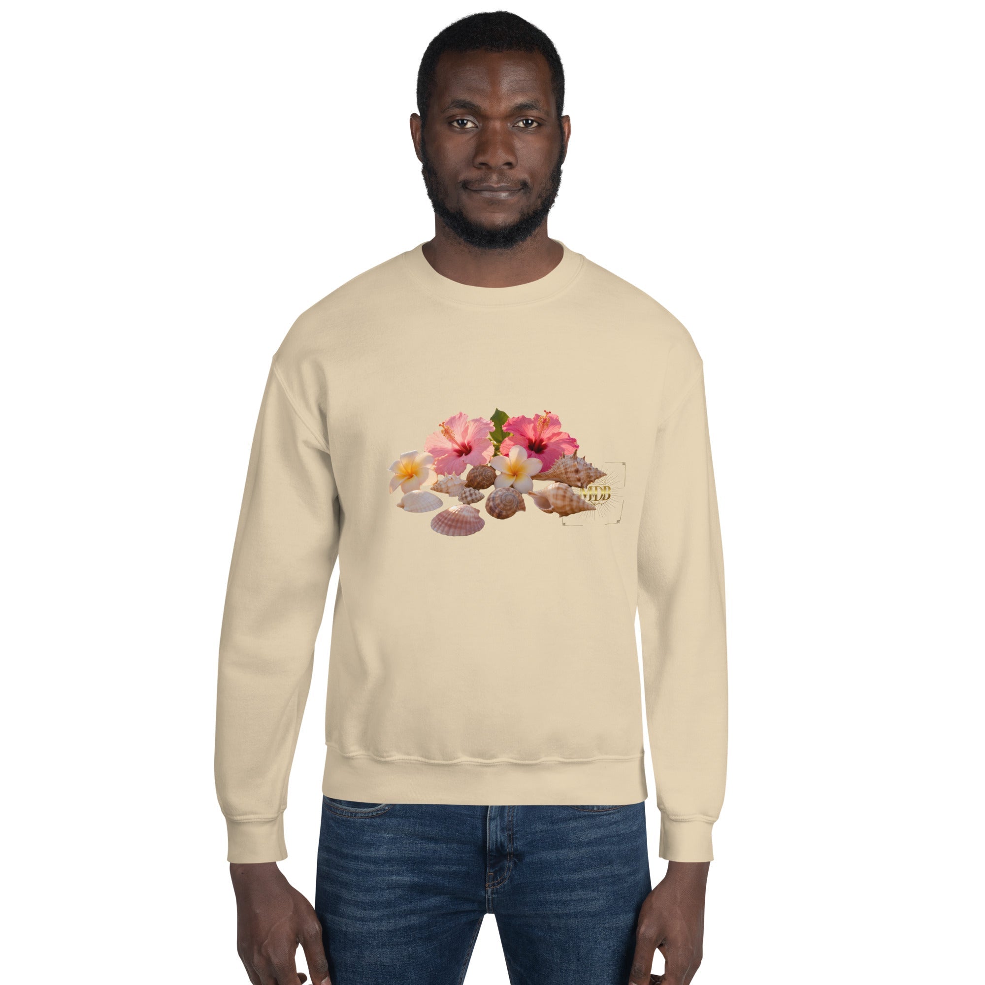 MDB Co. FLORAL Unisex Sweatshirt - The Million Dollar Bill Co.