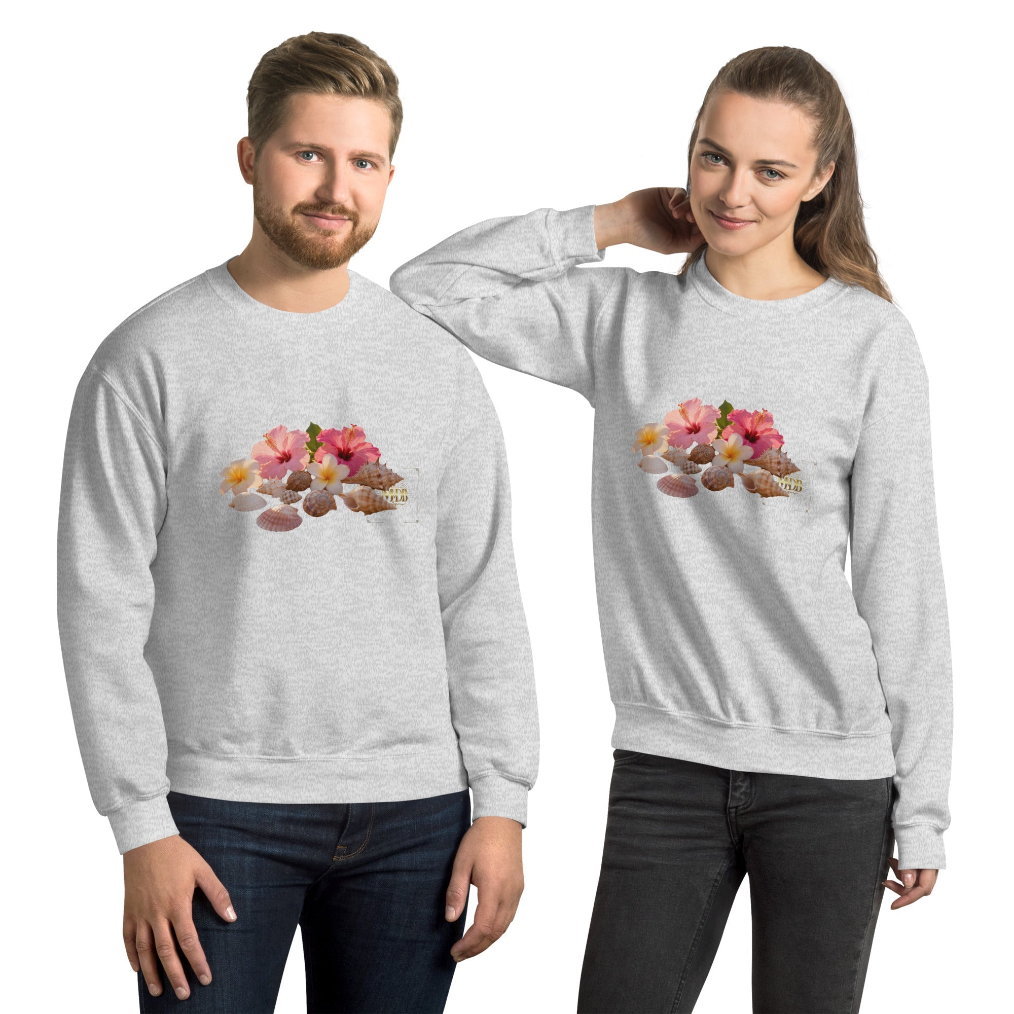 MDB Co. FLORAL Unisex Sweatshirt - The Million Dollar Bill Co.