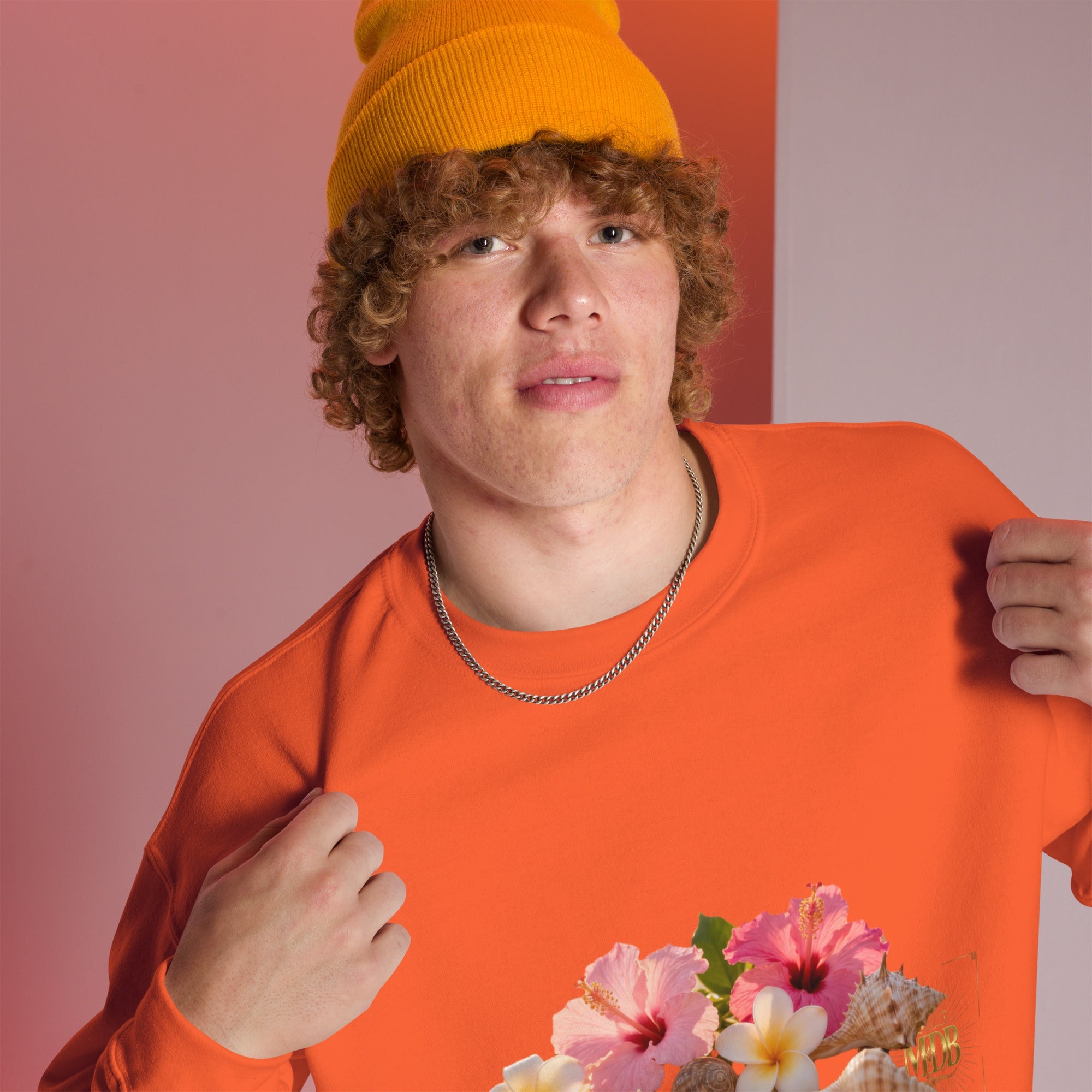 MDB Co. FLORAL Unisex Sweatshirt - The Million Dollar Bill Co.