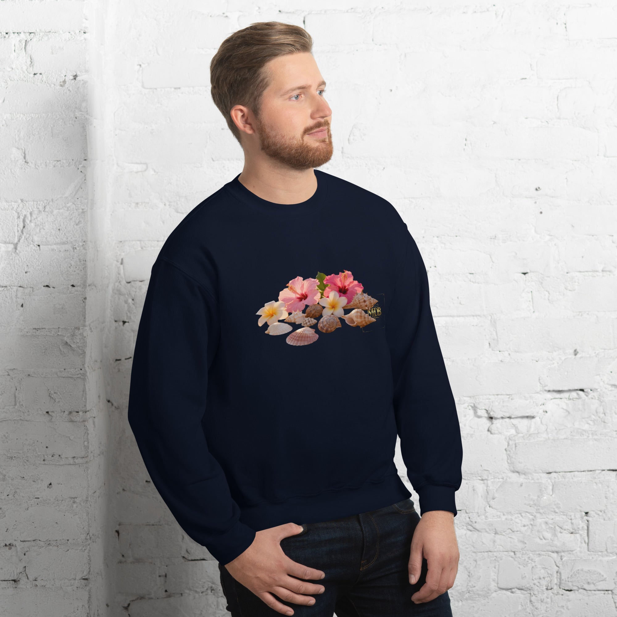 MDB Co. FLORAL Unisex Sweatshirt - The Million Dollar Bill Co.