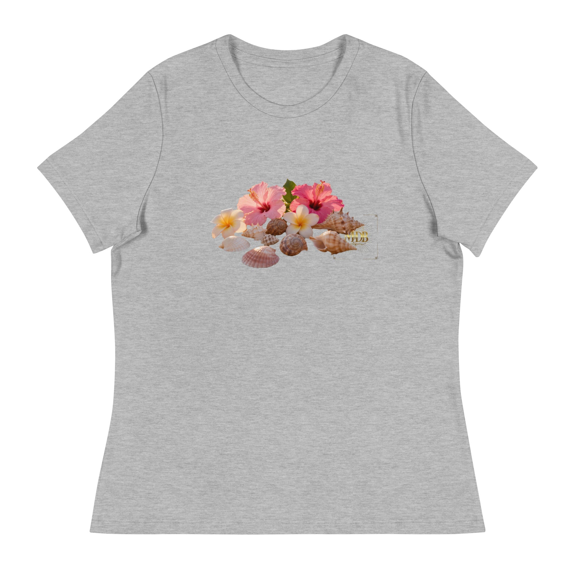 MDB Co. FLORAL Women's Relaxed T-Shirt - The Million Dollar Bill Co.