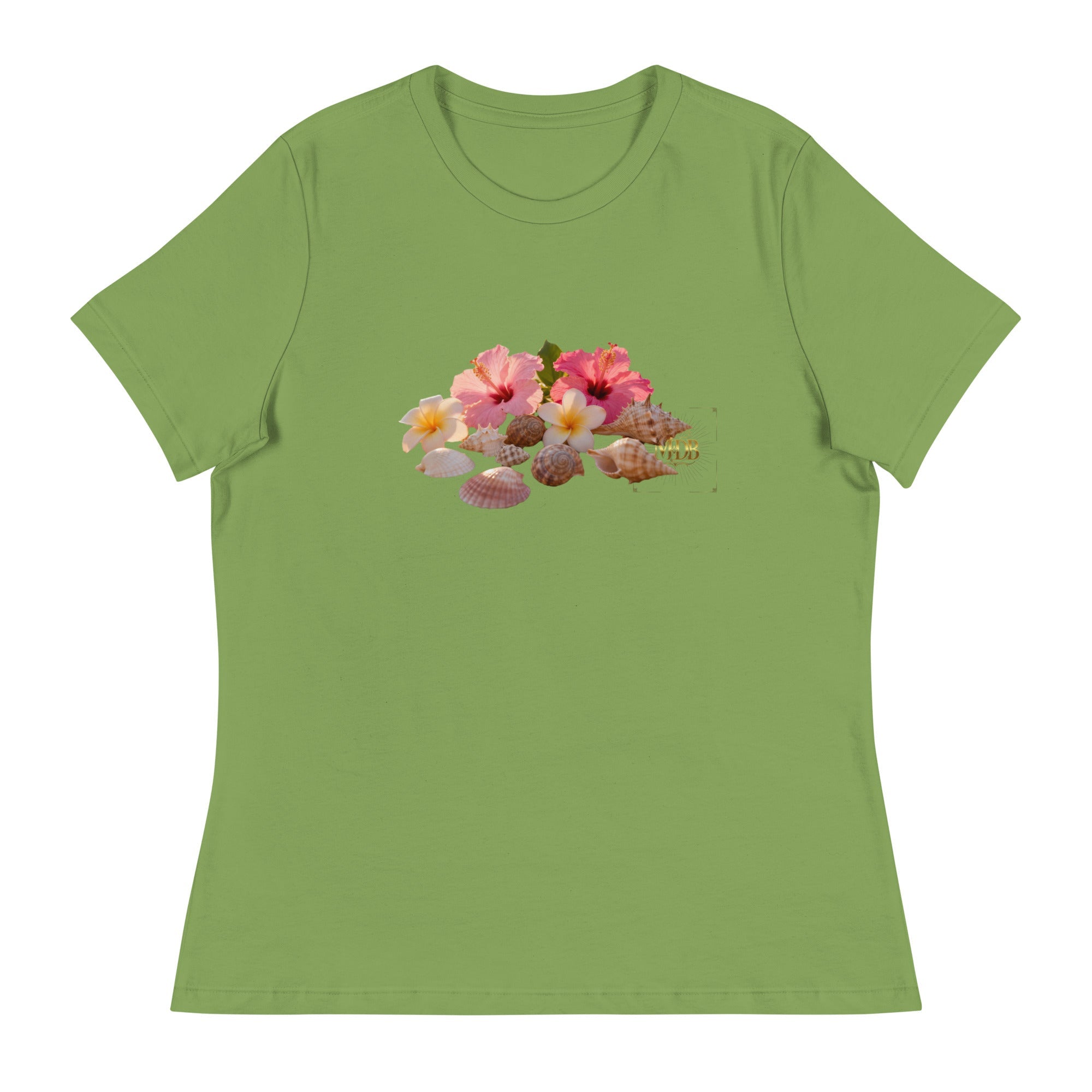 MDB Co. FLORAL Women's Relaxed T-Shirt - The Million Dollar Bill Co.