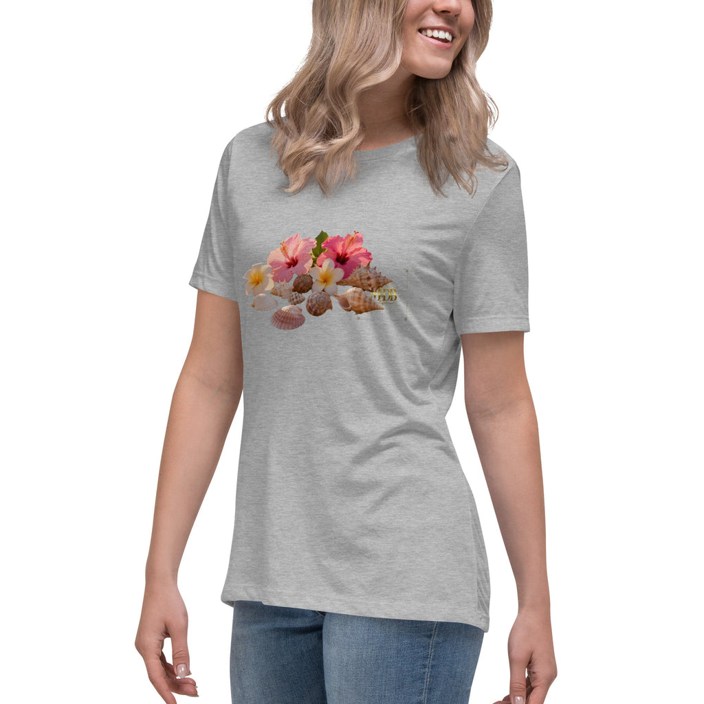 MDB Co. FLORAL Women's Relaxed T-Shirt - The Million Dollar Bill Co.