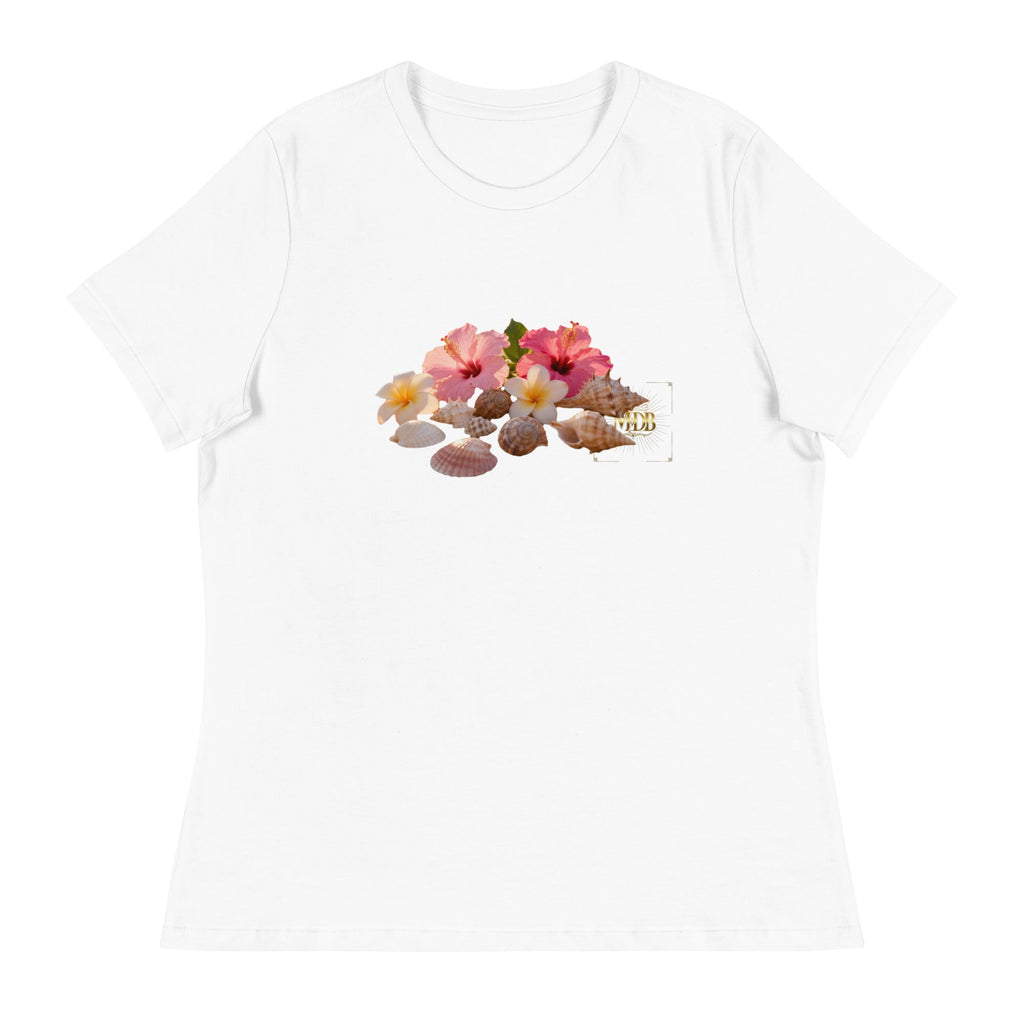MDB Co. FLORAL Women's Relaxed T-Shirt - The Million Dollar Bill Co.