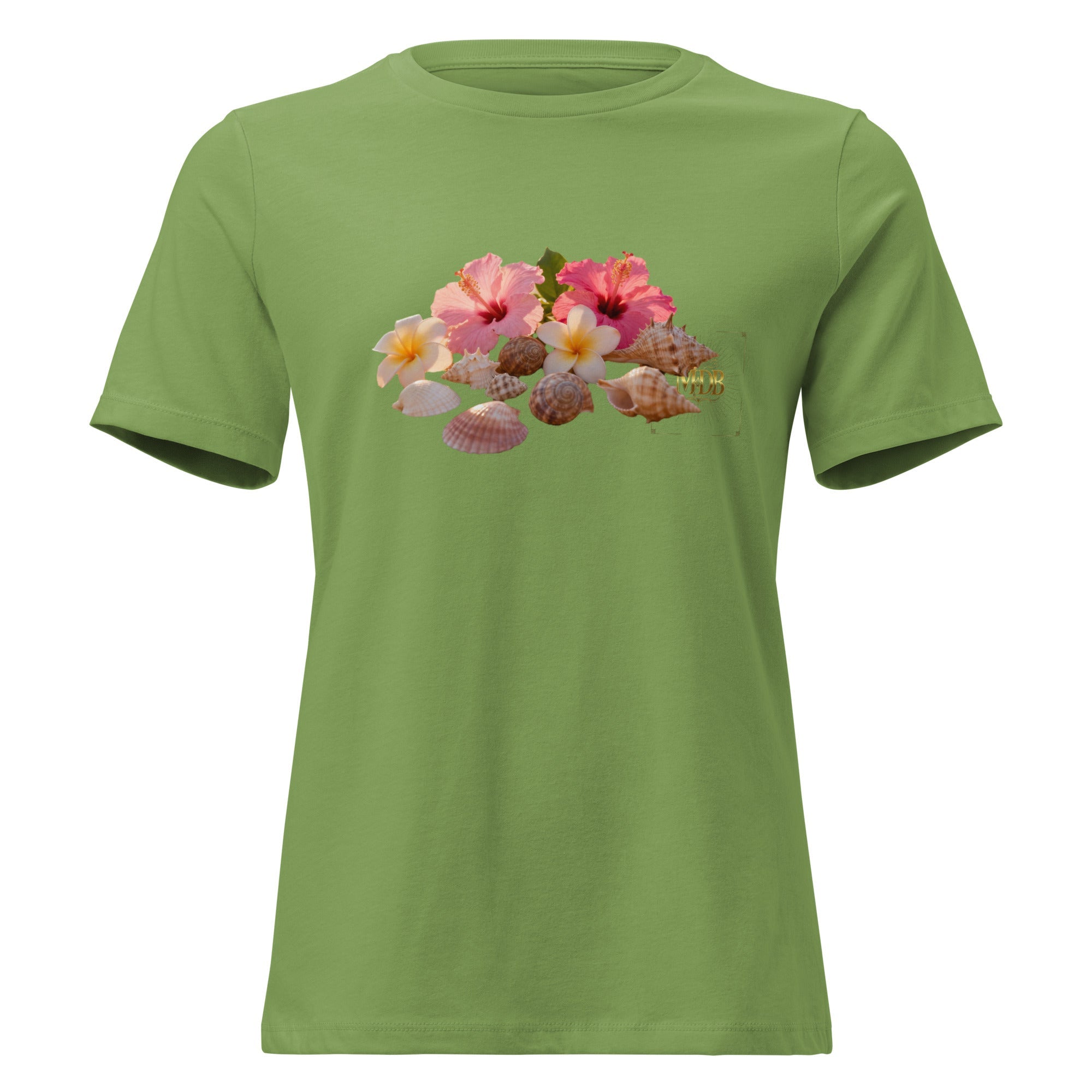MDB Co. FLORAL Women's Relaxed T-Shirt - The Million Dollar Bill Co.
