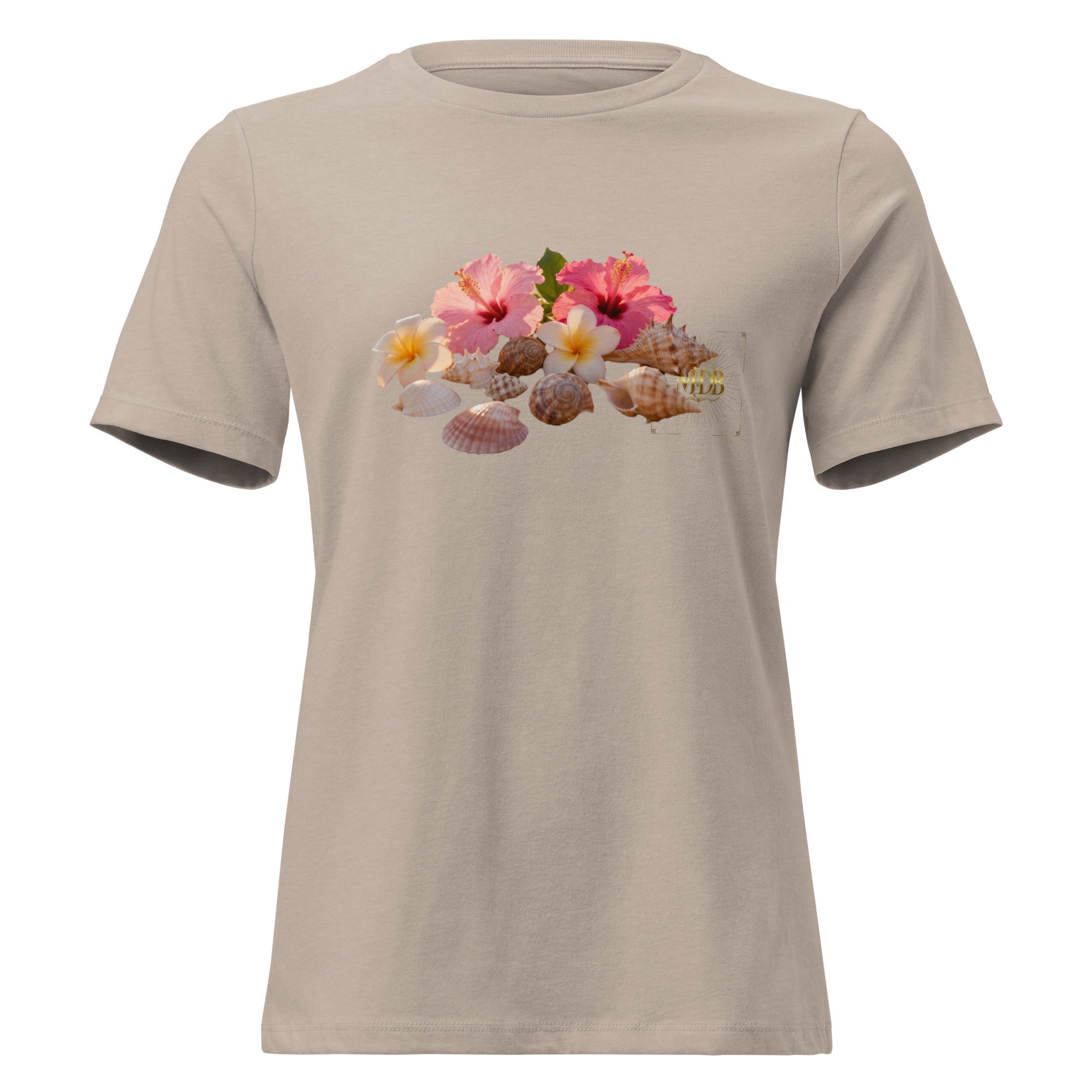 MDB Co. FLORAL Women's Relaxed T-Shirt - The Million Dollar Bill Co.