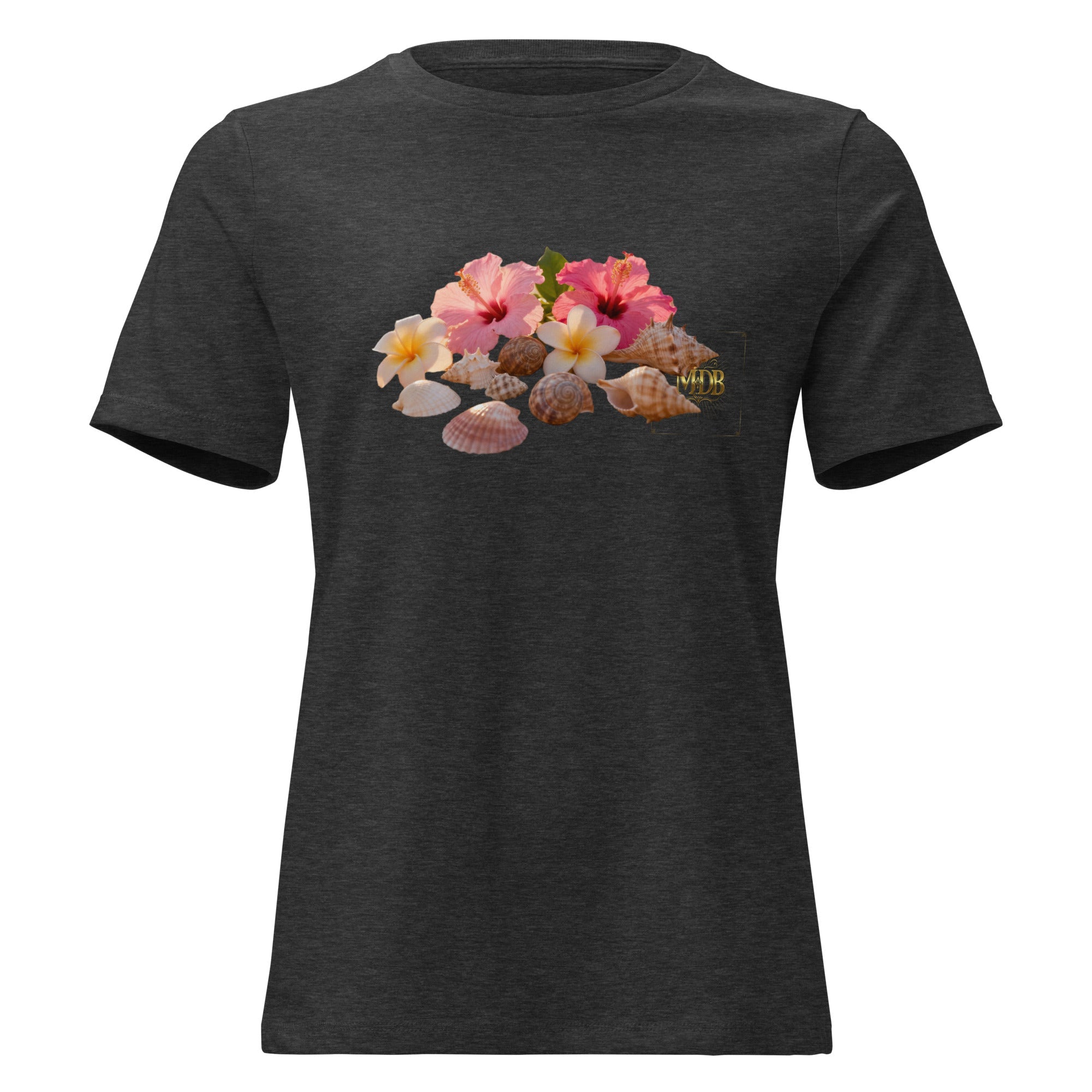 MDB Co. FLORAL Women's Relaxed T-Shirt - The Million Dollar Bill Co.