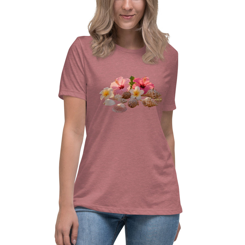 MDB Co. FLORAL Women's Relaxed T-Shirt - The Million Dollar Bill Co.