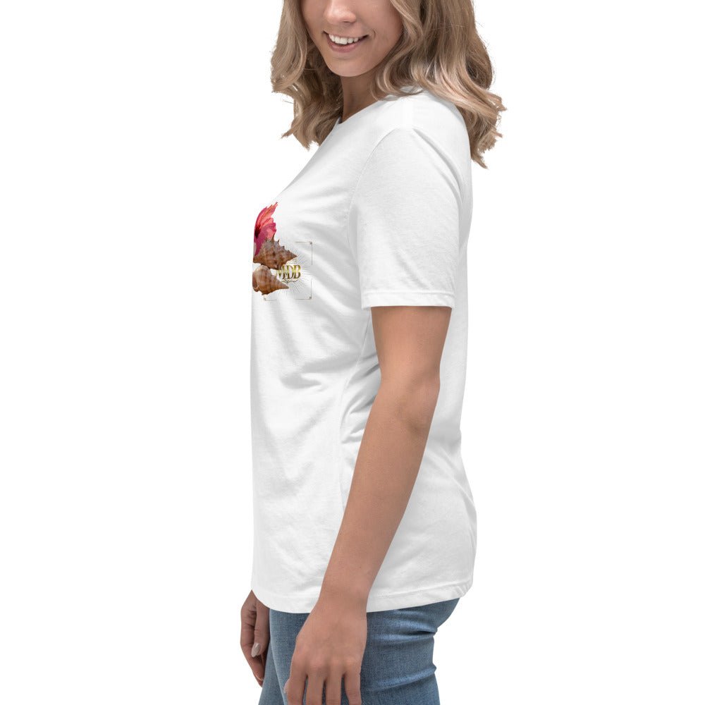 MDB Co. FLORAL Women's Relaxed T-Shirt - The Million Dollar Bill Co.