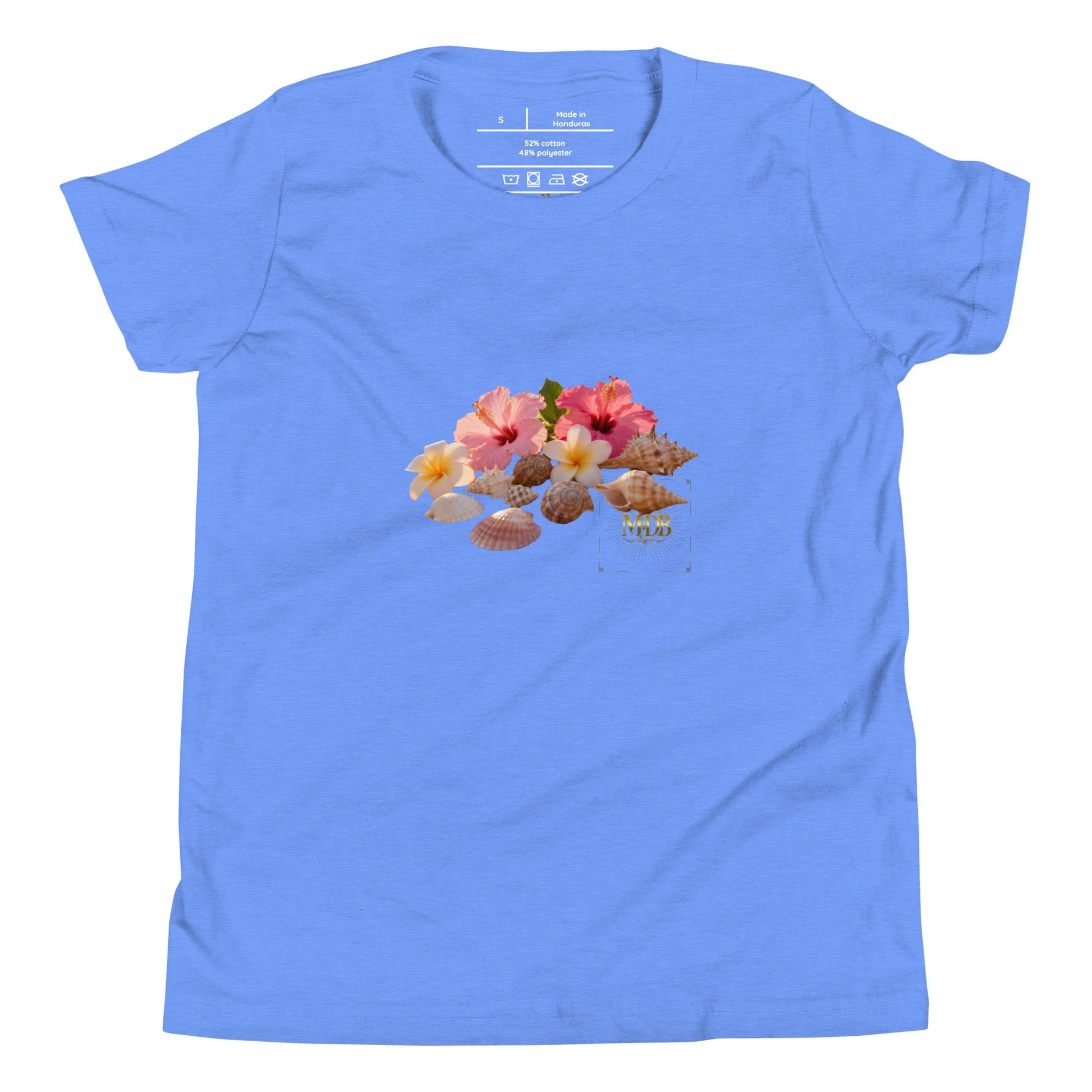 MDB Co. FLORAL Youth Short Sleeve T-Shirt - The Million Dollar Bill Co.