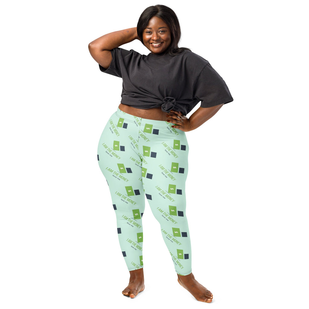 MDB Co. "I AM" THE MONEY Leggings - The Million Dollar Bill Co.