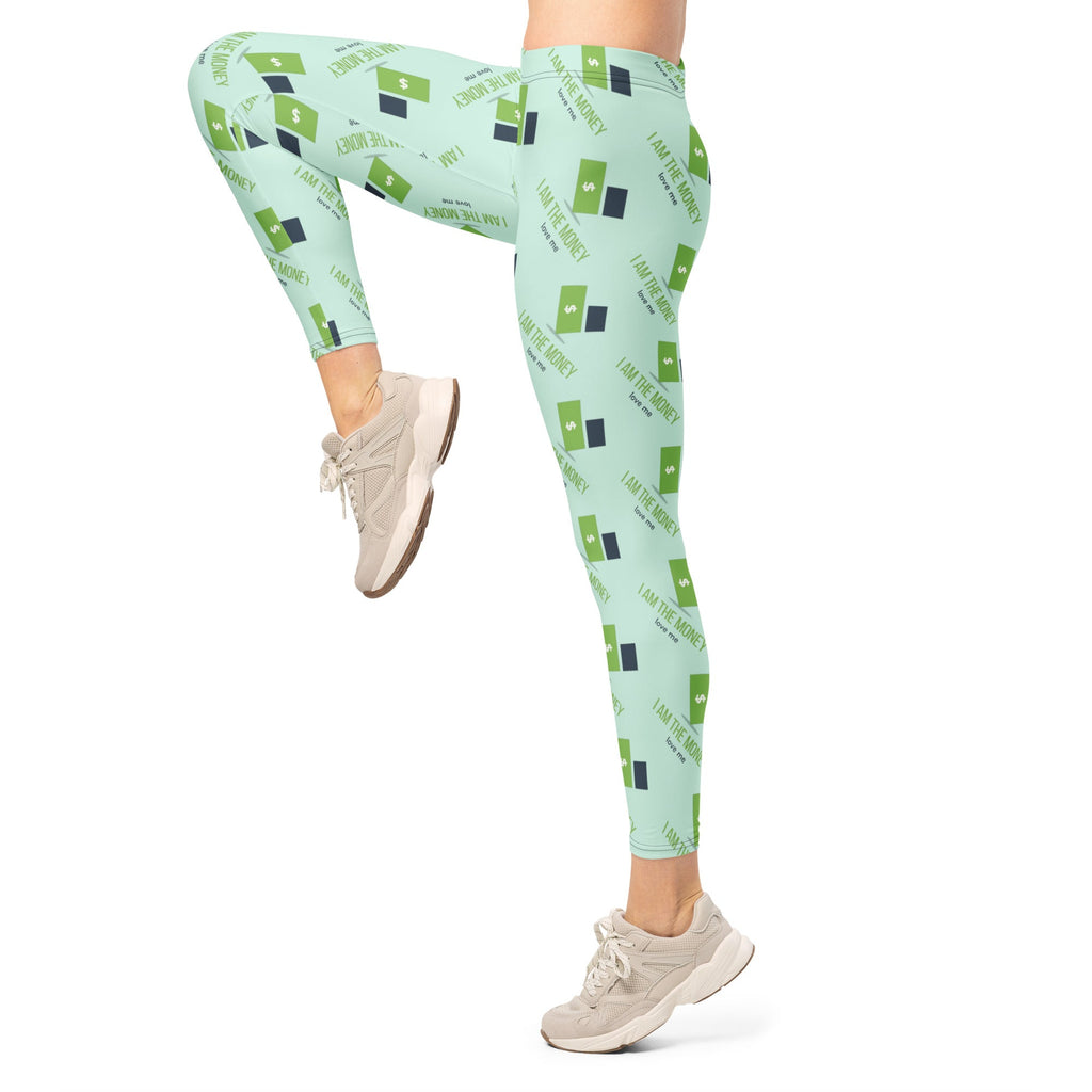 MDB Co. "I AM" THE MONEY Leggings - The Million Dollar Bill Co.