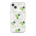 MDB Co. "I AM" THE MONEY MagSafe® clear case for iPhone® - The Million Dollar Bill Co.