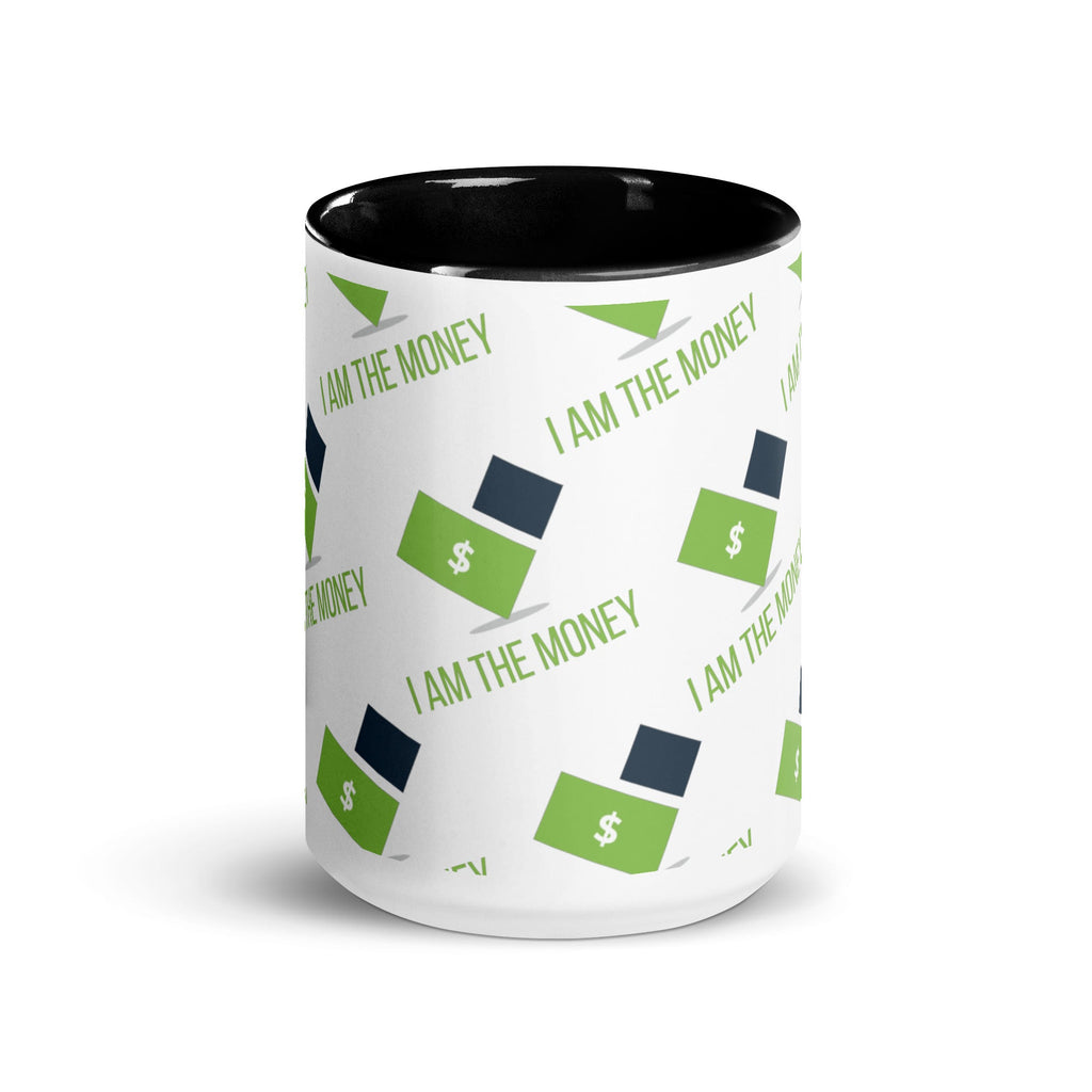 MDB Co. "I AM" THE MONEY Mug with Color Inside - The Million Dollar Bill Co.