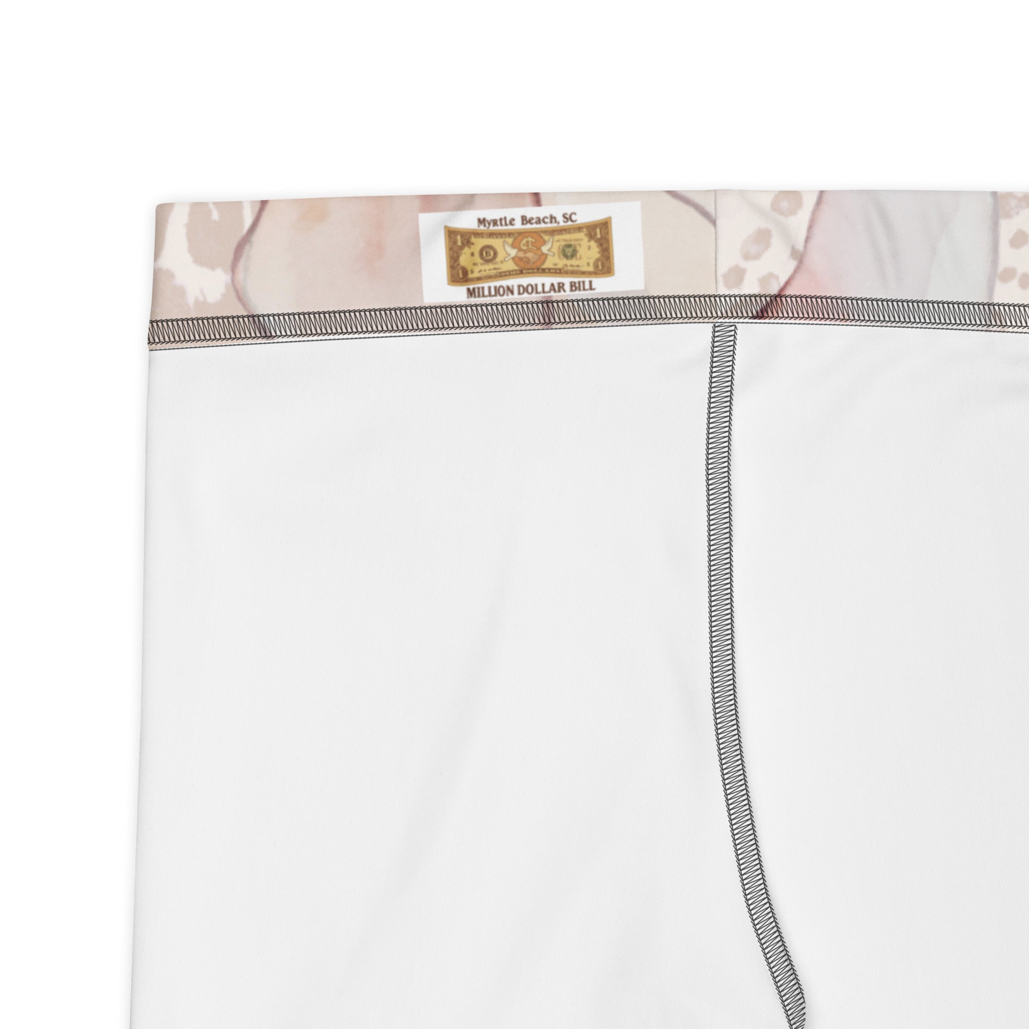 MDB Co. Leopard Flora Capri Leggings - The Million Dollar Bill Co. CUT-SEW