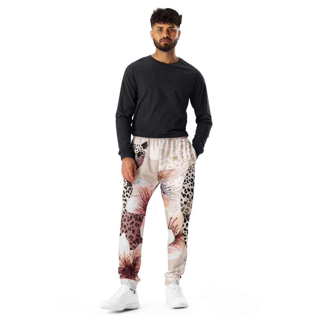 MDB Co. Leopard Blossom Men's Joggers - The Million Dollar Bill Co.